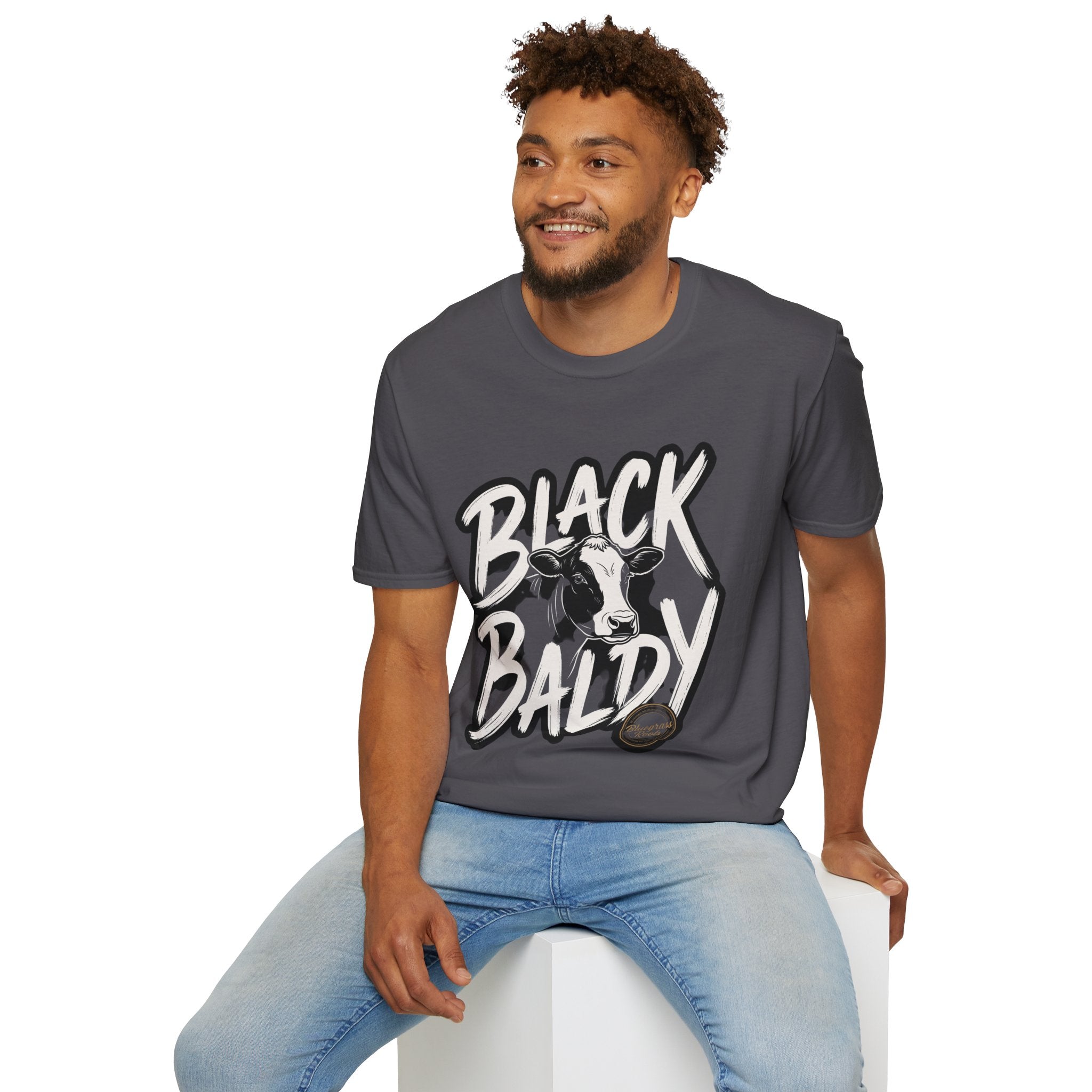 Cattle Shirt — "Black Baldy" Bold Cattle Graphic Tee