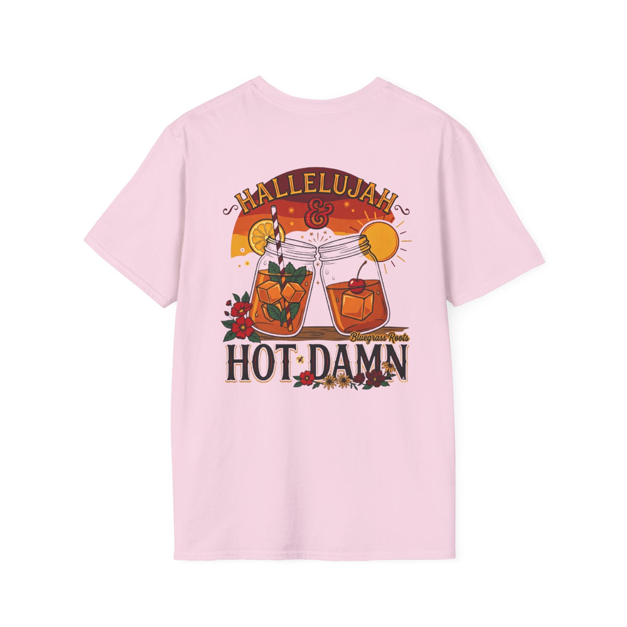 Bluegrass Roots | "Hallelujah and Hot Damn" Mason Jar Toast Graphic Tee