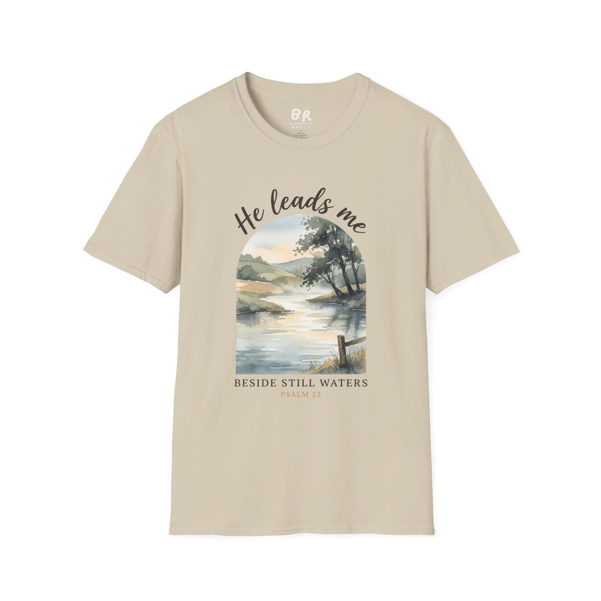 Psalm 23 Still Waters bible verse shirt