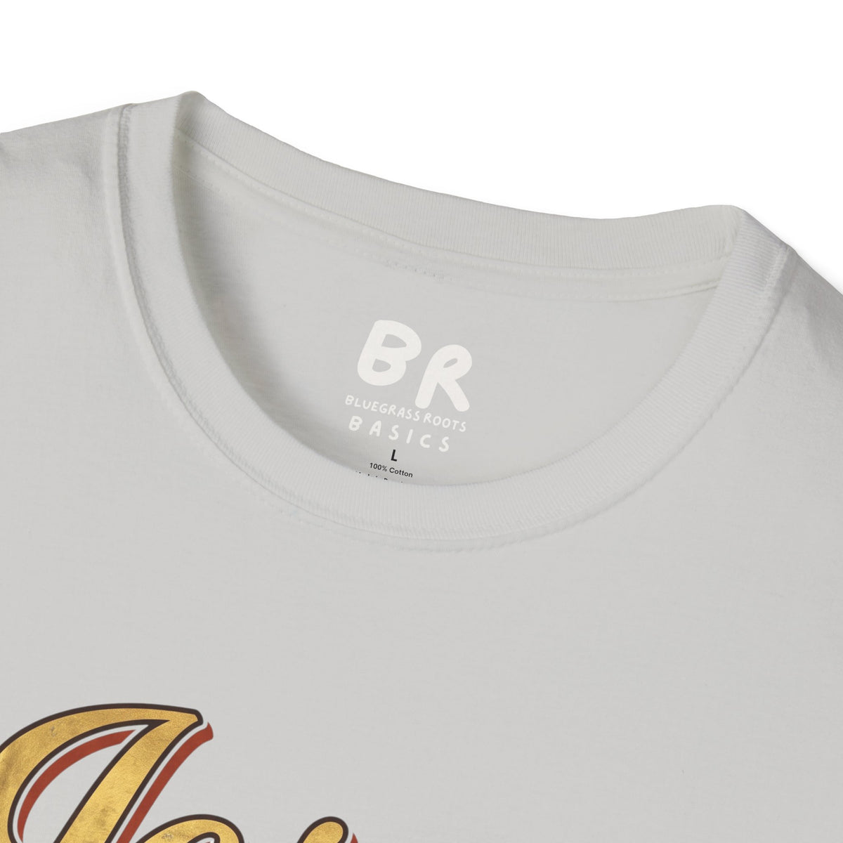 Jesus Is King gold leaf shirt