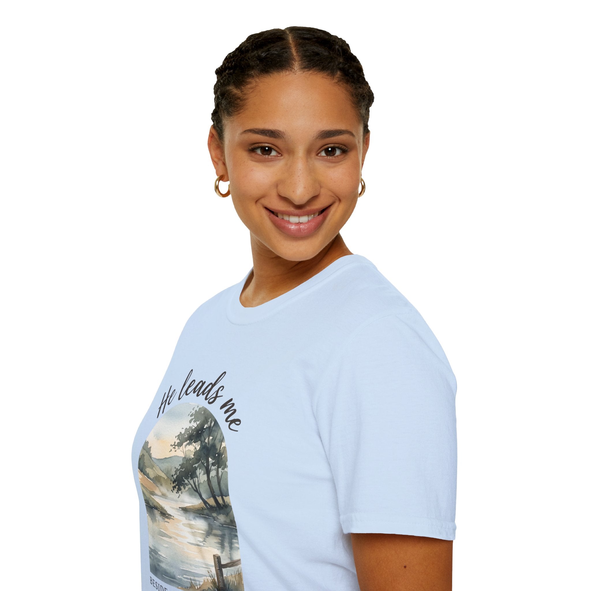 Psalm 23 Still Waters bible verse shirt