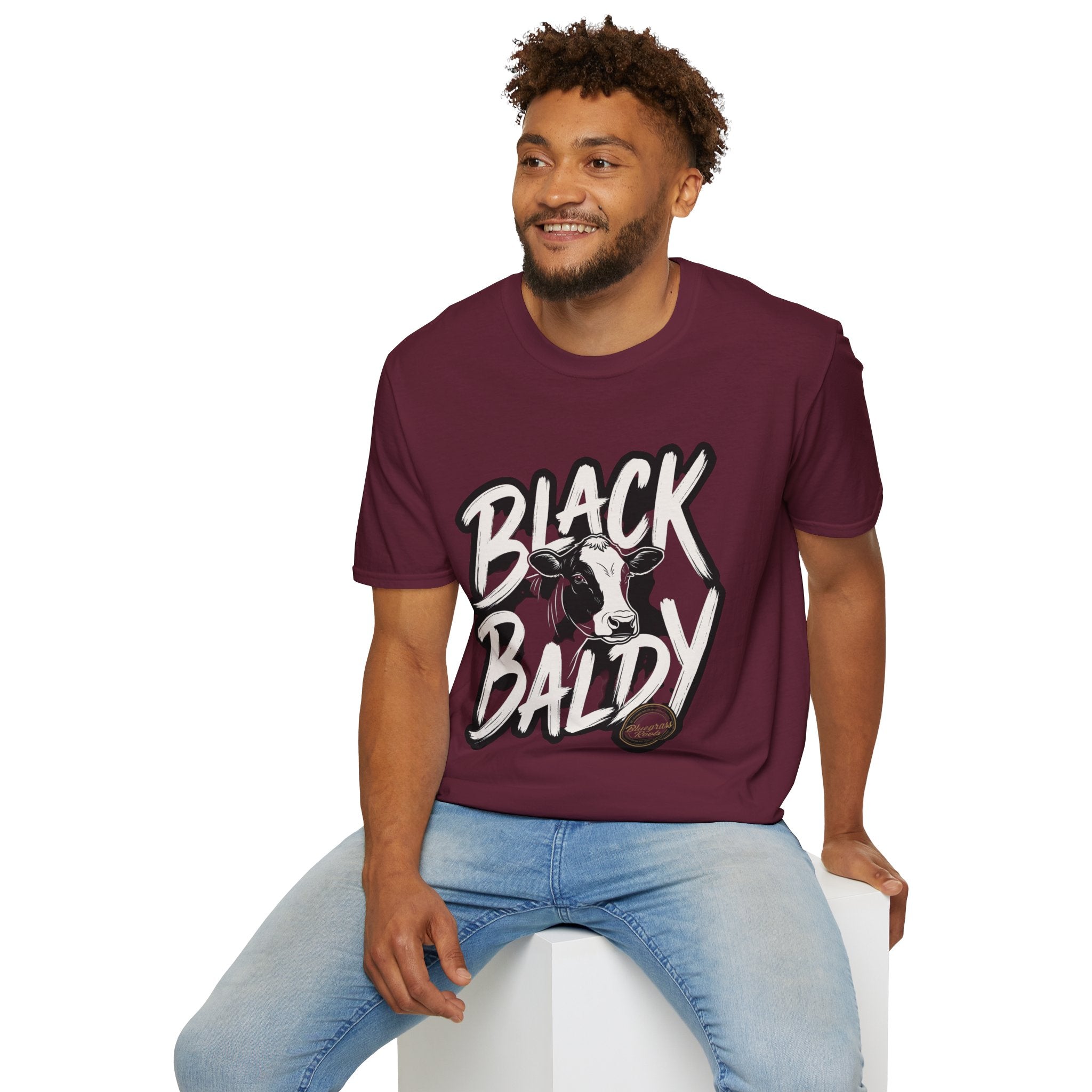 Cattle Shirt — "Black Baldy" Bold Cattle Graphic Tee