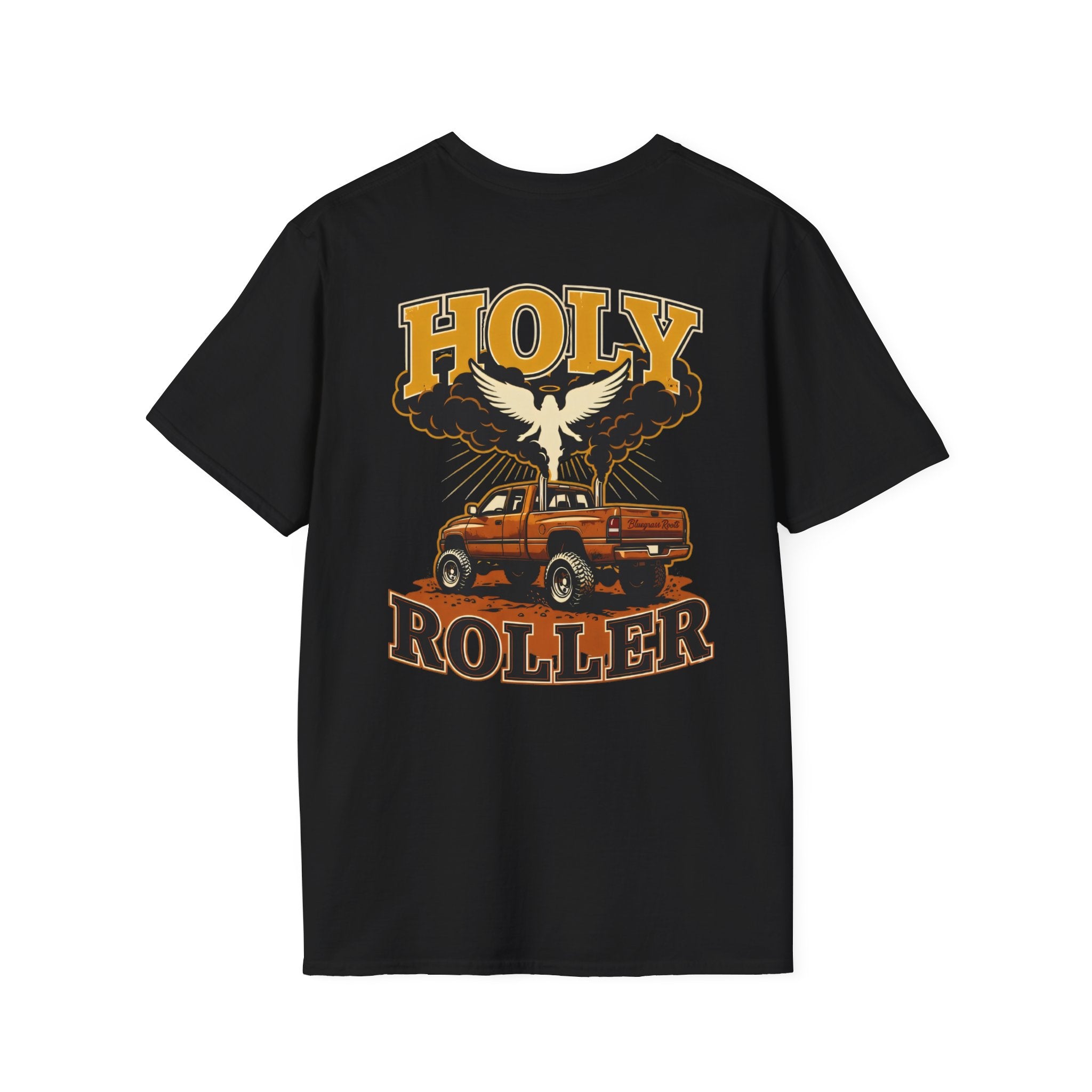 Bluegrass Roots | "Holy Roller" Diesel Truck Faith Graphic Tee