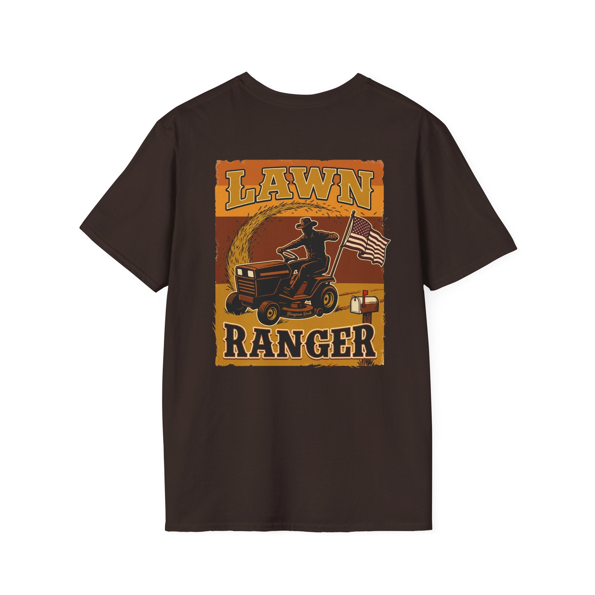 Bluegrass Roots | "Lawn Ranger" Riding Mower Cowboy Graphic Tee
