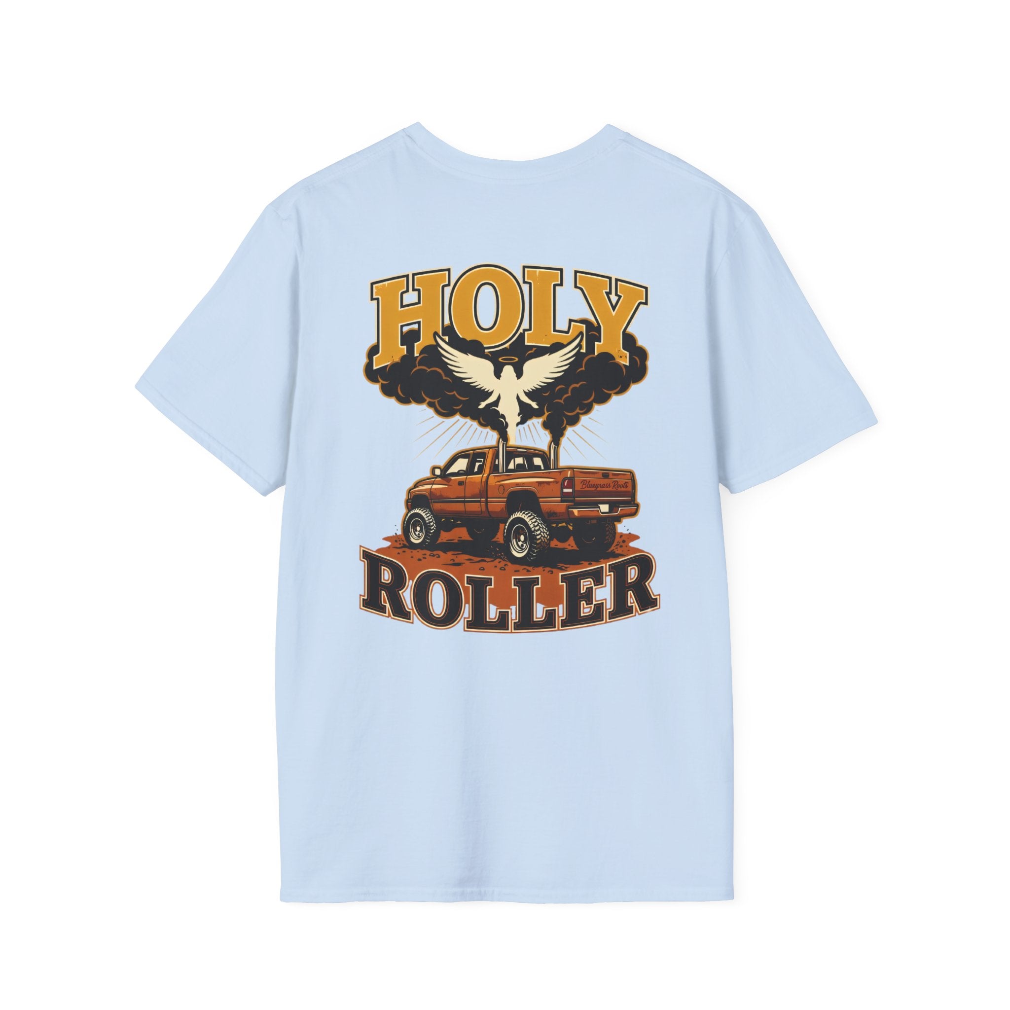 Bluegrass Roots | "Holy Roller" Diesel Truck Faith Graphic Tee