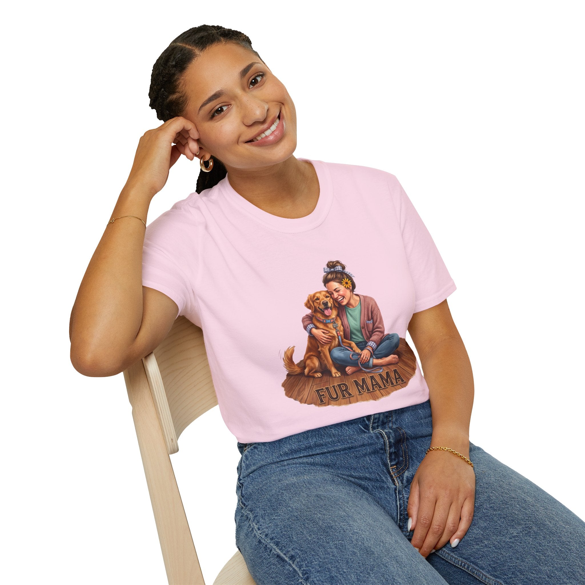 Fur Mama dog mom shirt