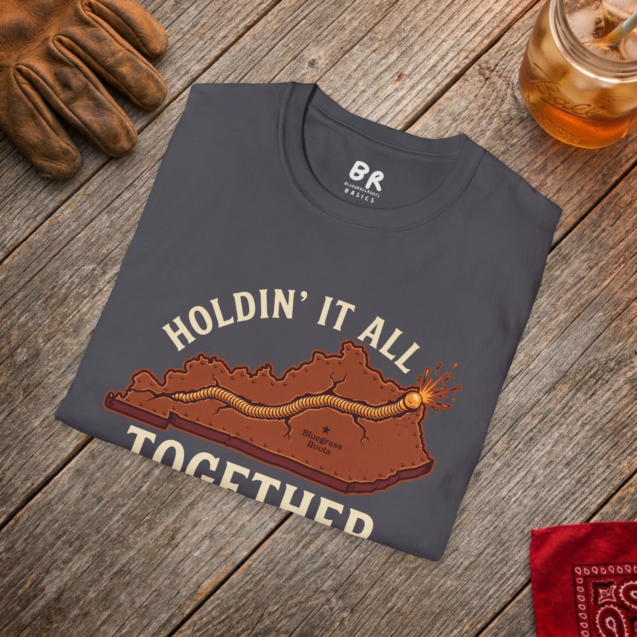 Holdin' It All Together Kentucky shirt, Holdin' It All Together welded Kentucky state design