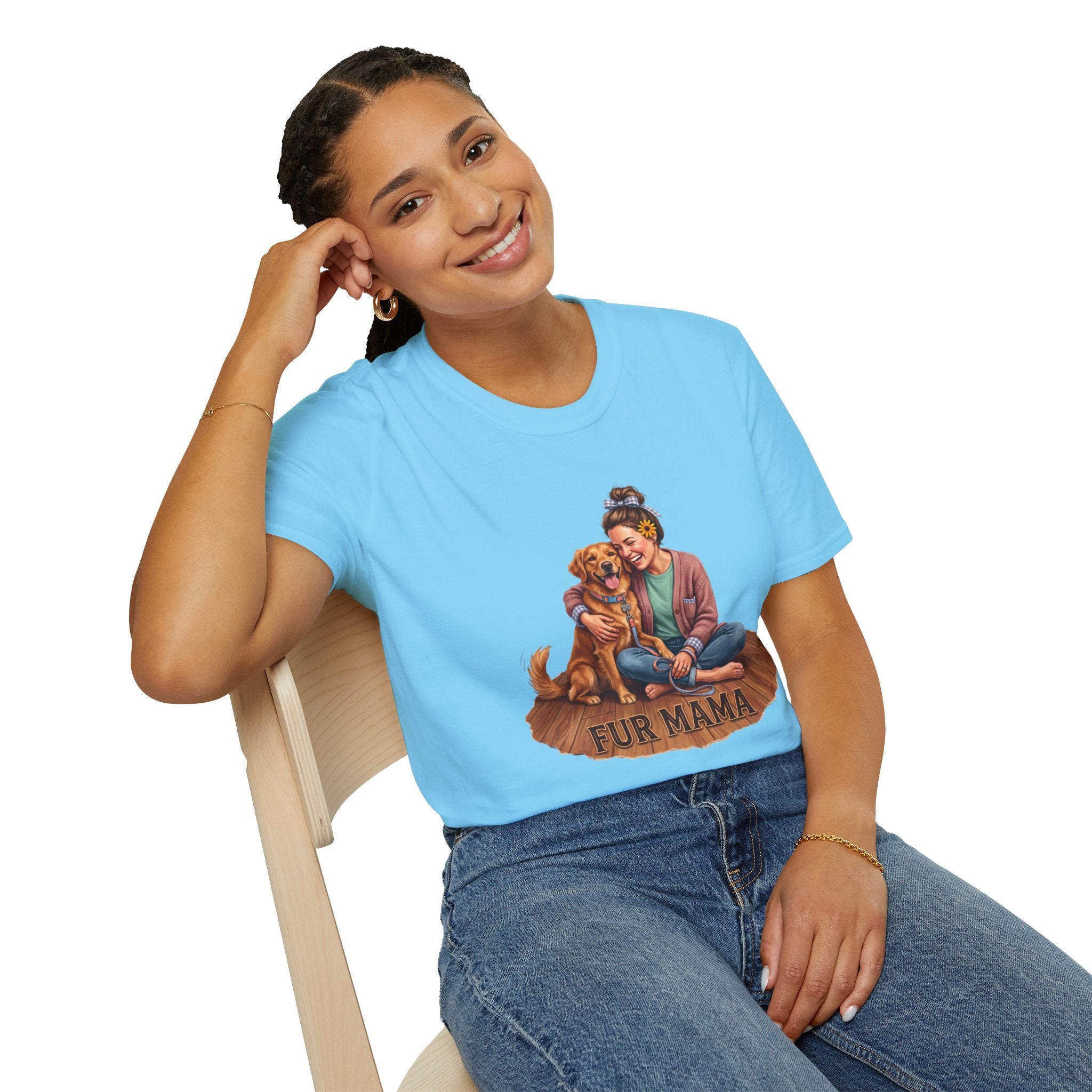 Fur Mama dog mom shirt