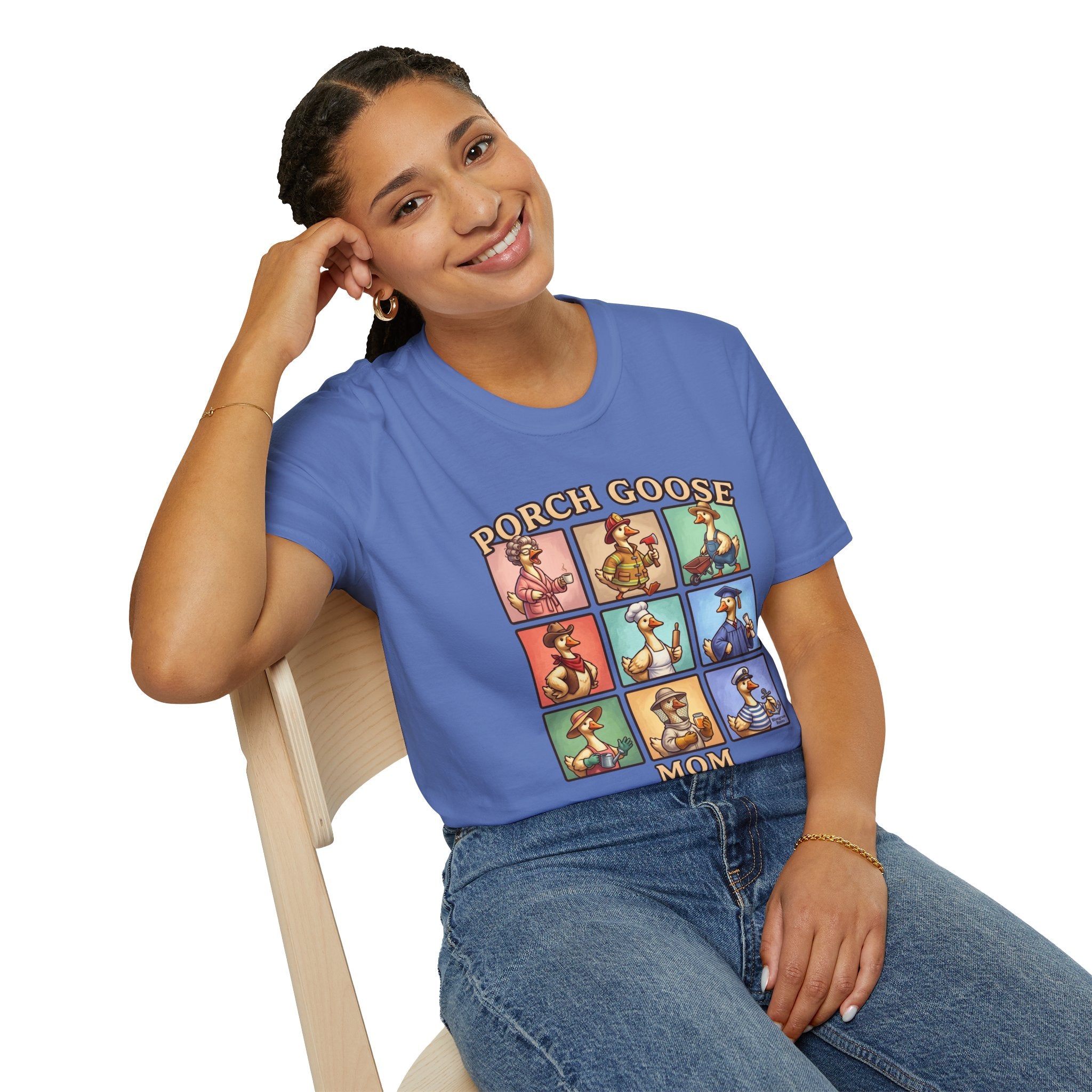 Porch Goose Mom funny goose shirt
