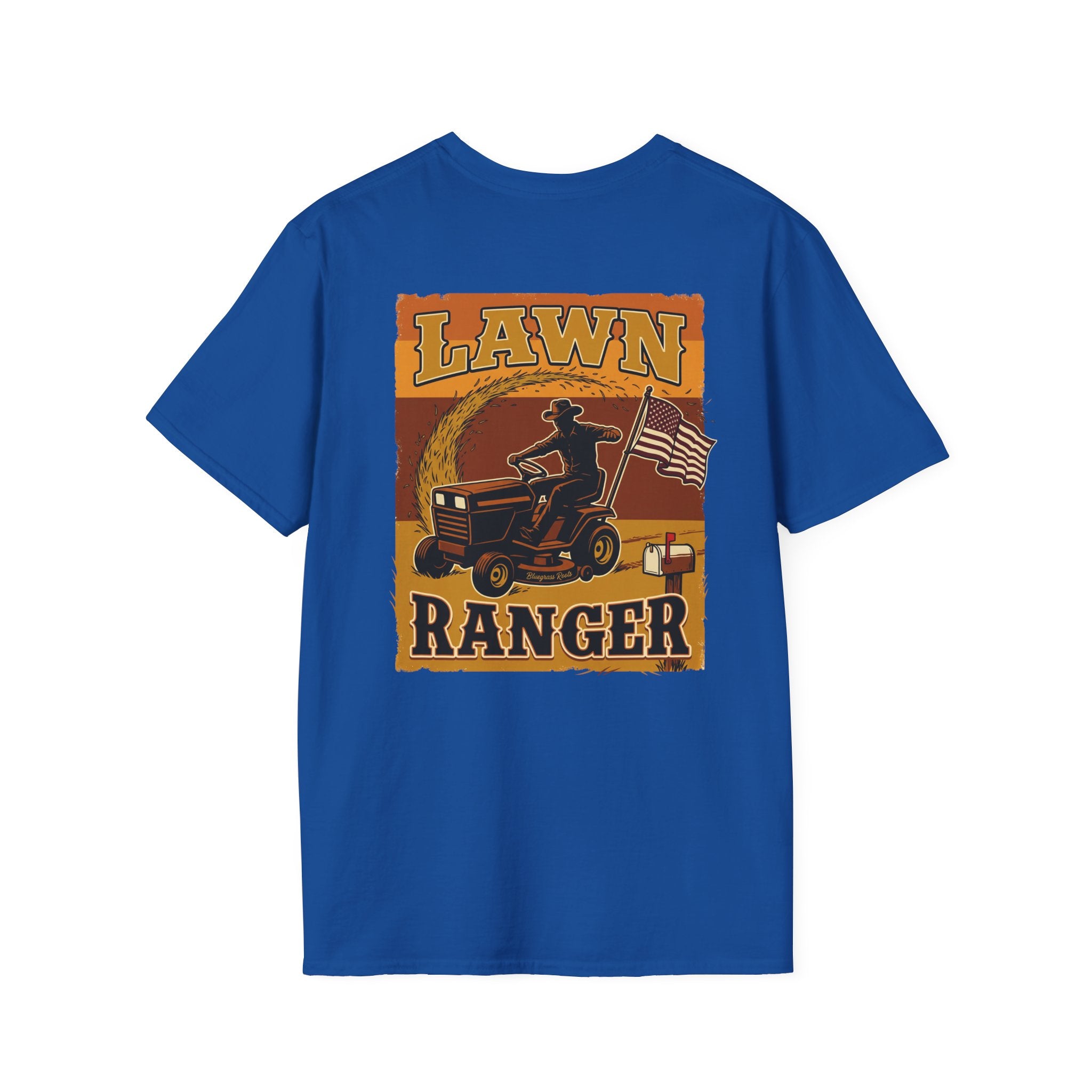 Bluegrass Roots | "Lawn Ranger" Riding Mower Cowboy Graphic Tee