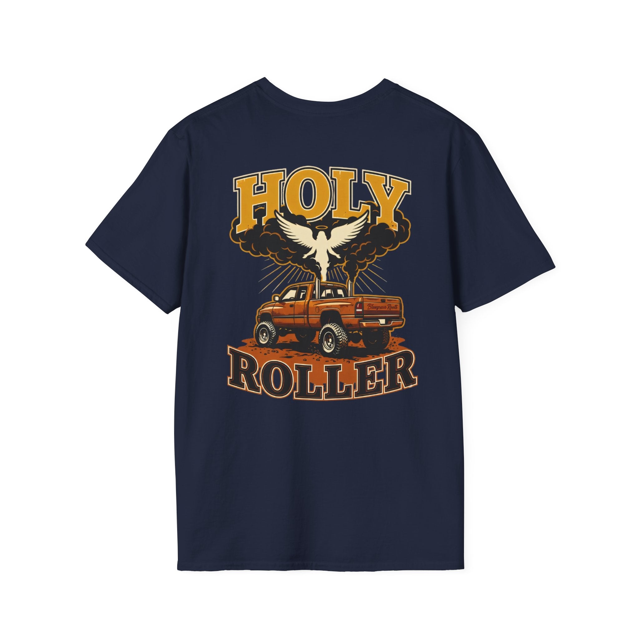 Bluegrass Roots | "Holy Roller" Diesel Truck Faith Graphic Tee