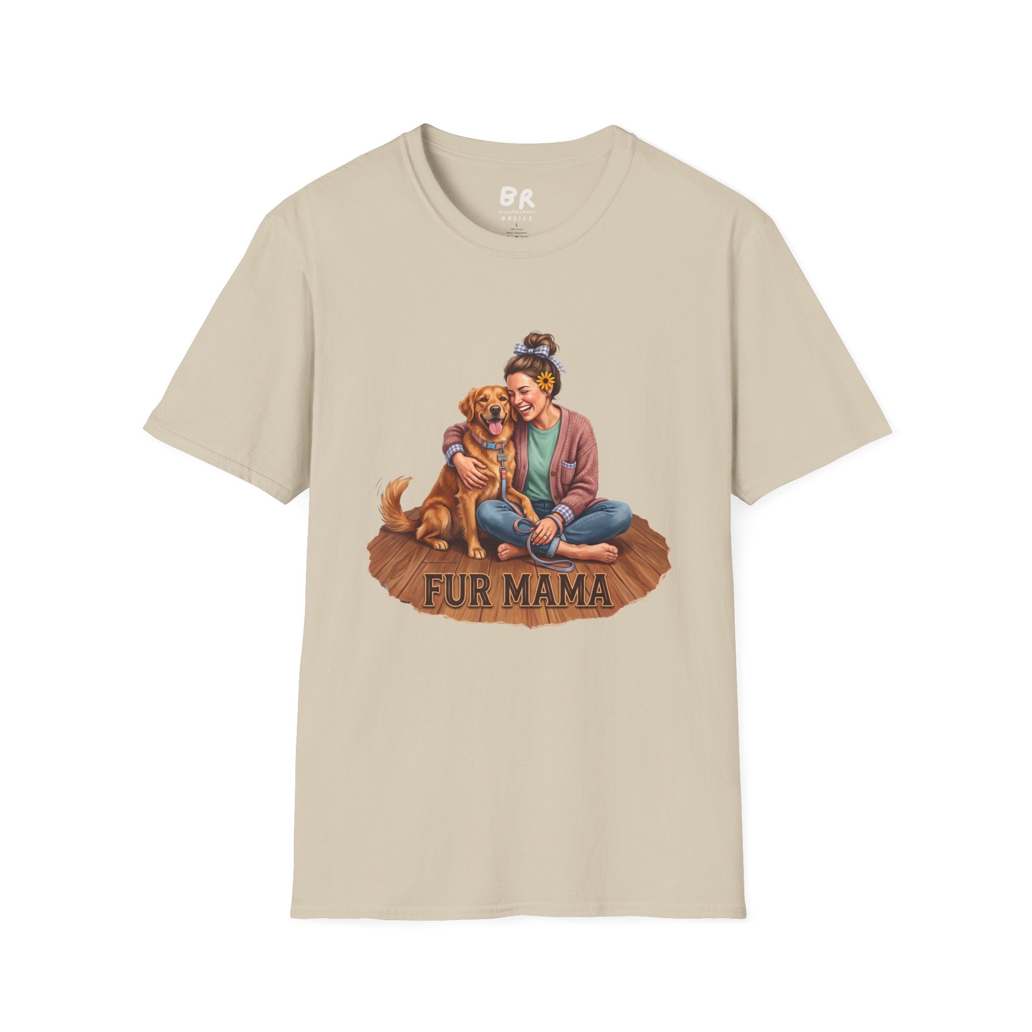 Fur Mama dog mom shirt