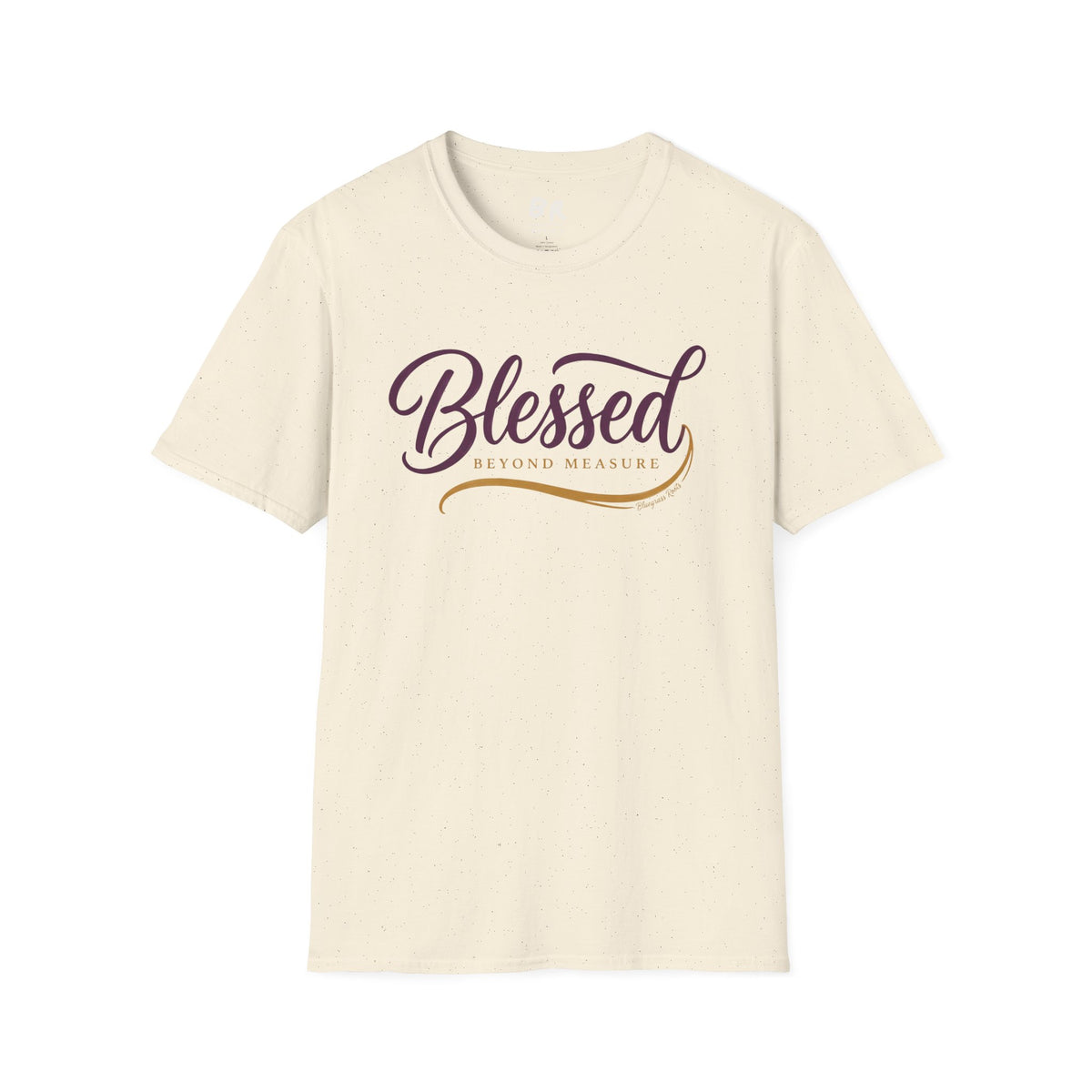 Blessed Beyond Measure script shirt