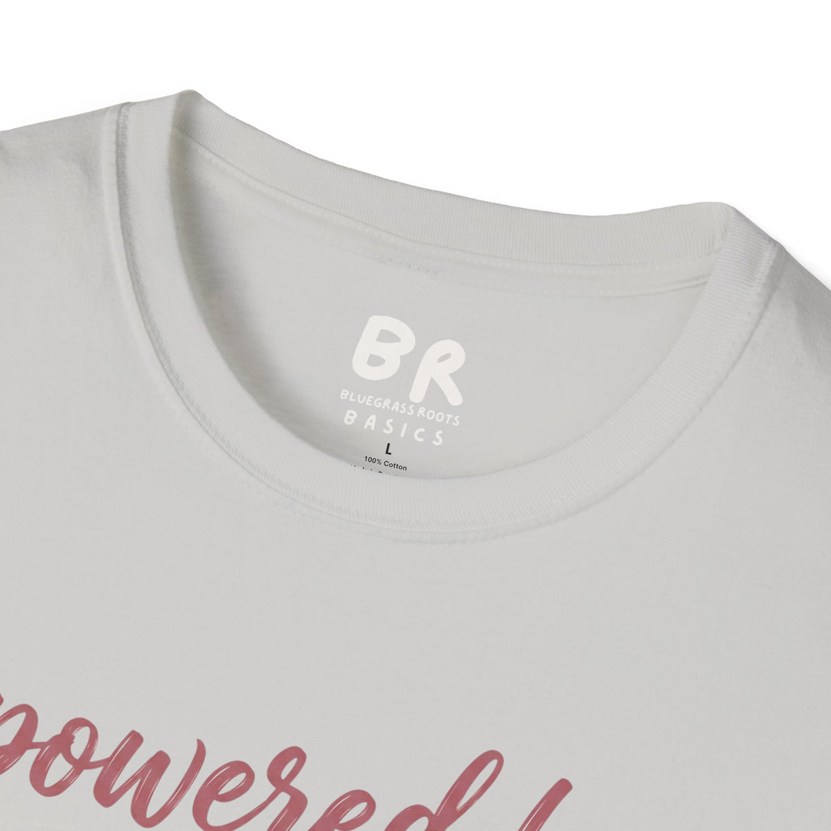 Powered by Prayer varsity shirt