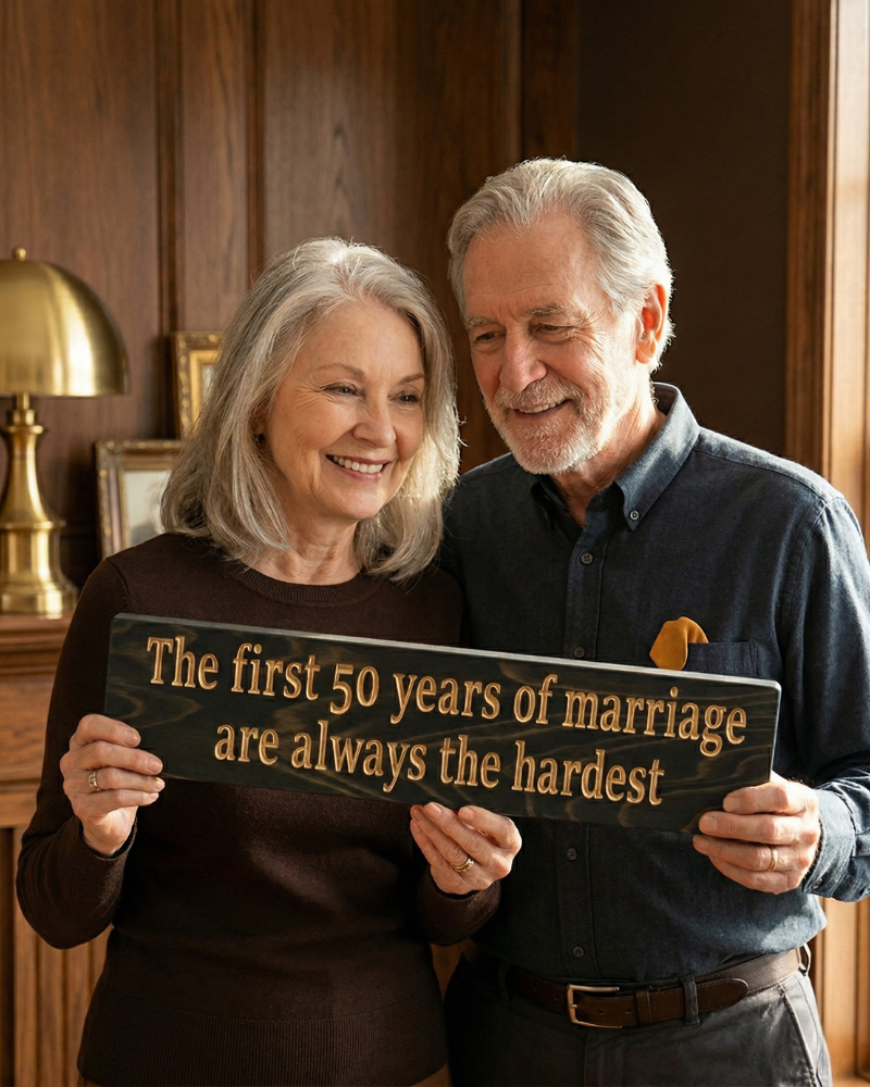 Funny 50th Anniversary Sign