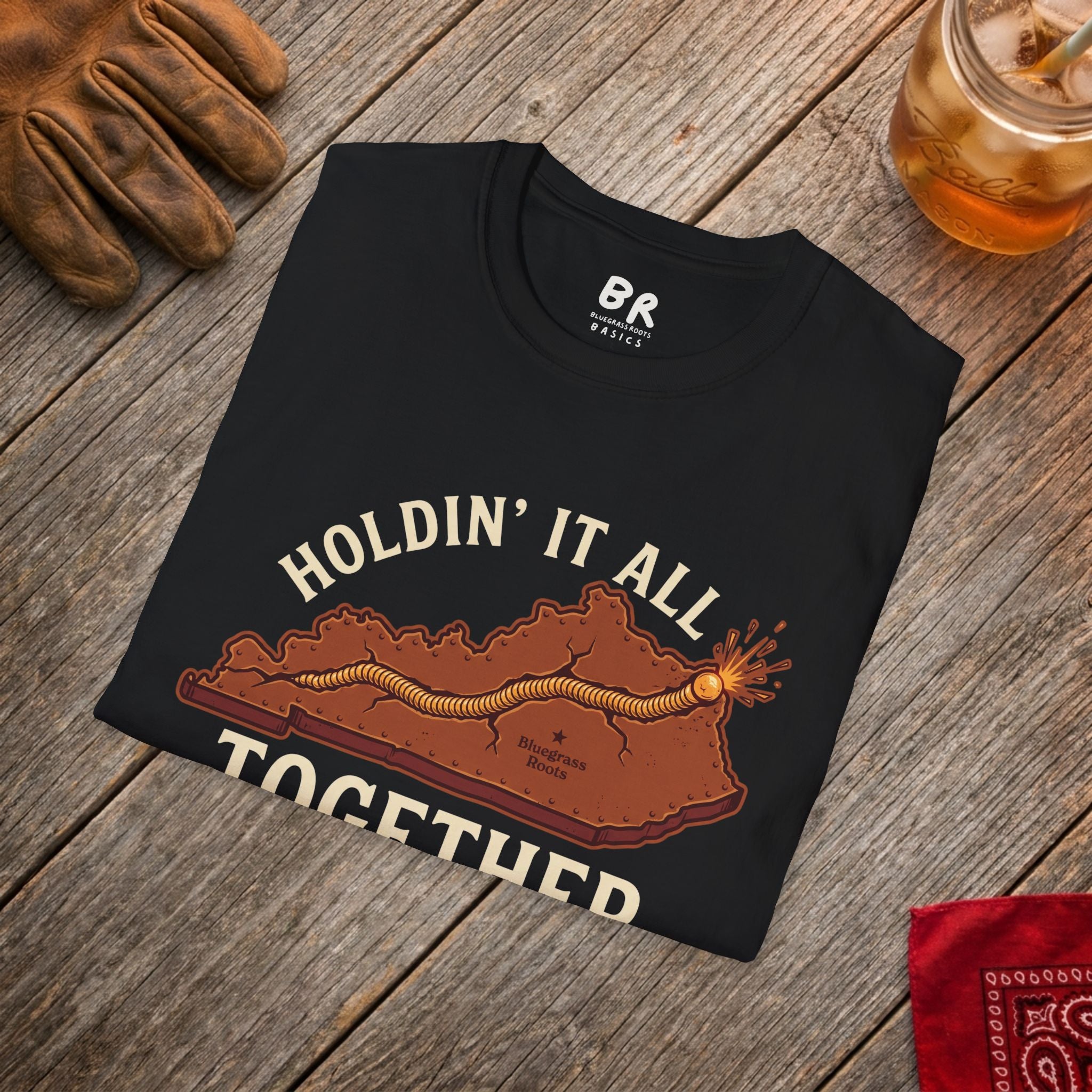 Holdin' It All Together Kentucky shirt, Holdin' It All Together welded Kentucky state design