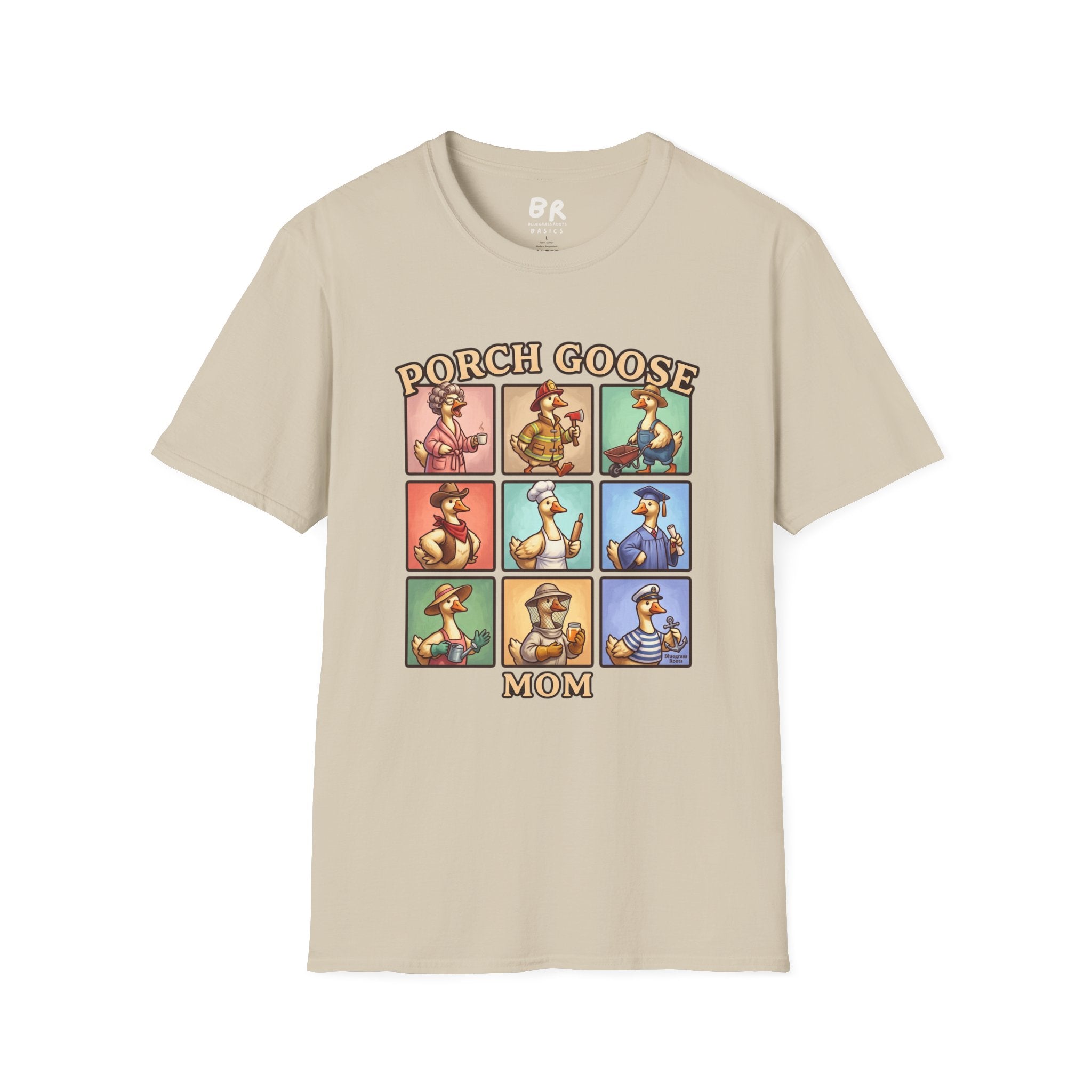 Porch Goose Mom funny goose shirt