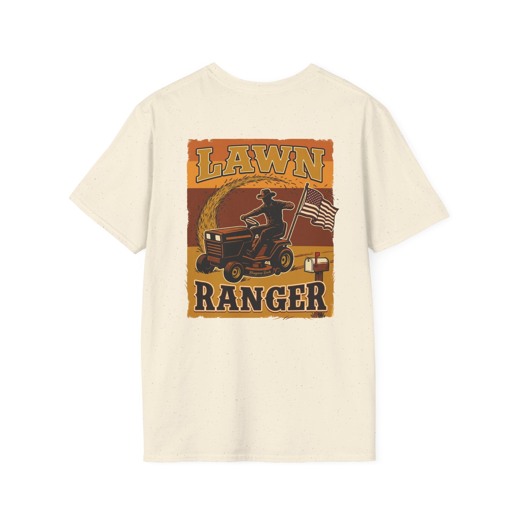 Bluegrass Roots | "Lawn Ranger" Riding Mower Cowboy Graphic Tee