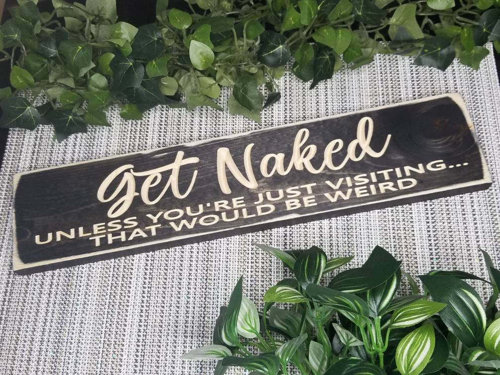 Personalized bathroom décor with funny text, perfect for quirky home spaces.