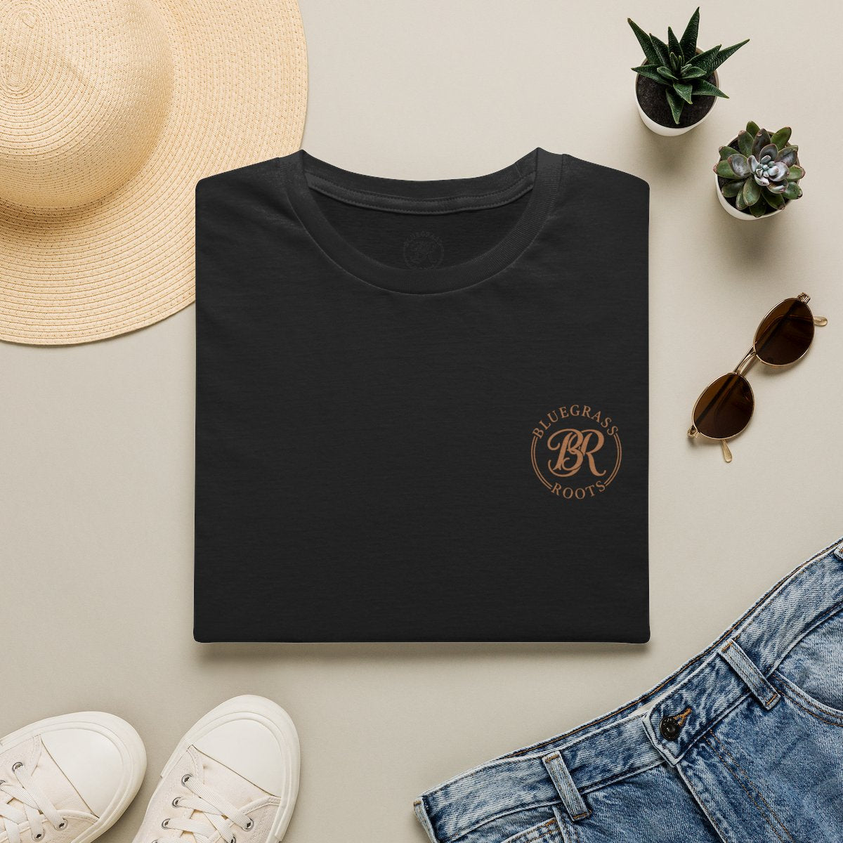 Country Concert Shirt — "Boot Scootin'" Western Boho Tee in Black