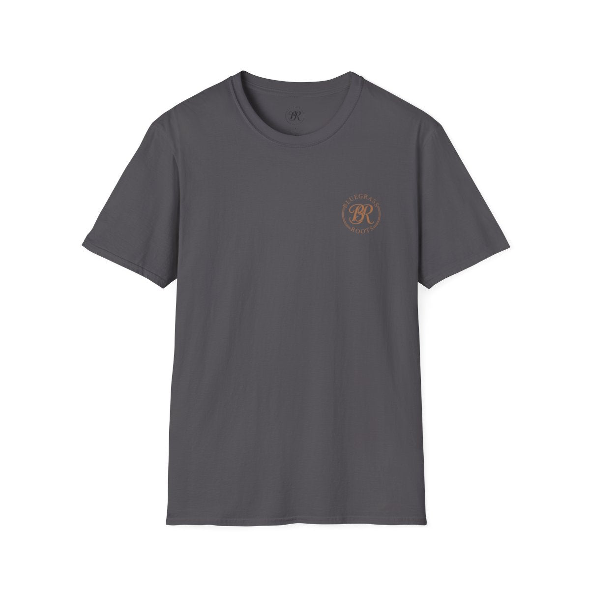 Country Concert Shirt — "Boot Scootin'" Western Boho Tee in Charcoal