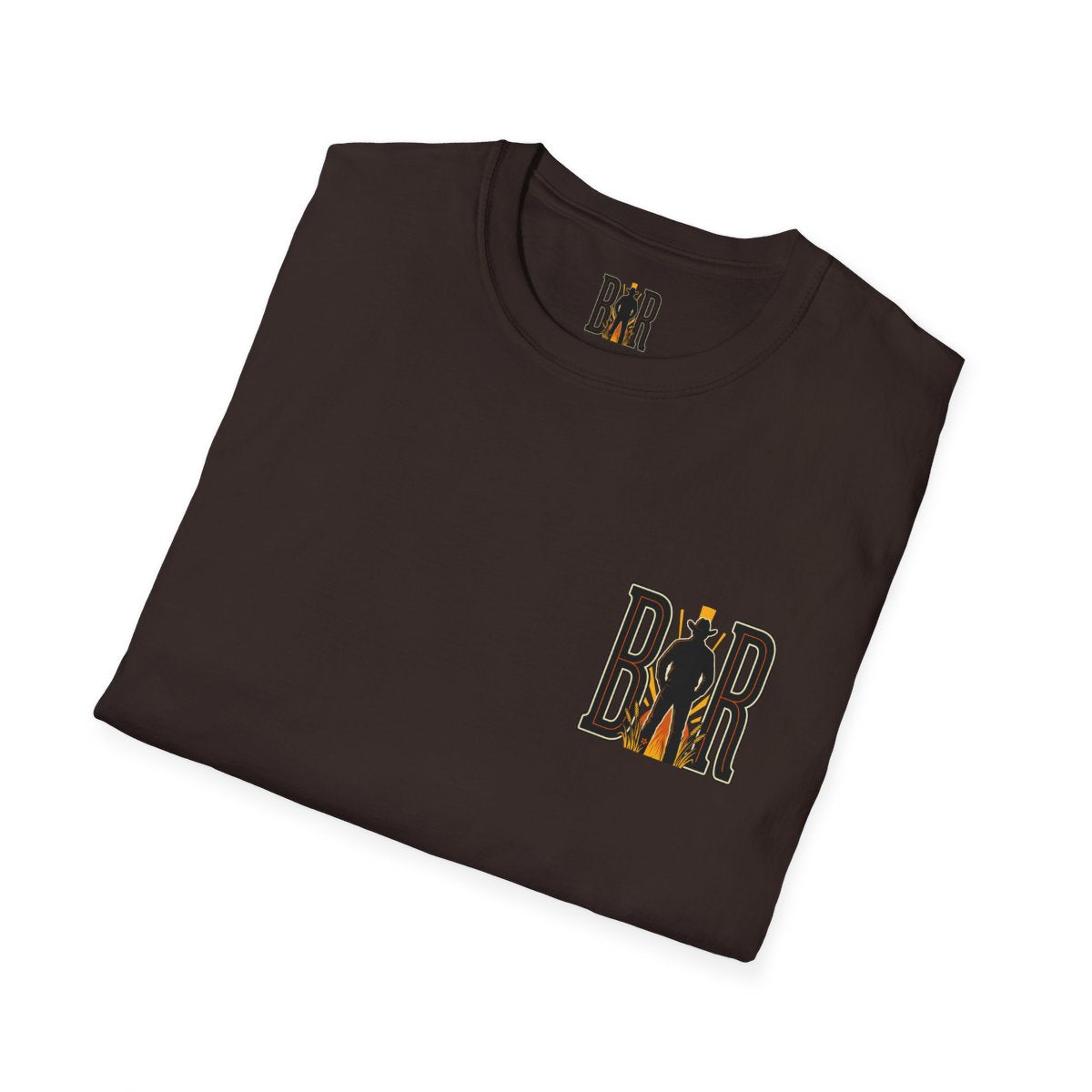 Farm Shirt — "I'm Outstanding in My Field" Graphic Tee in Dark Chocolate