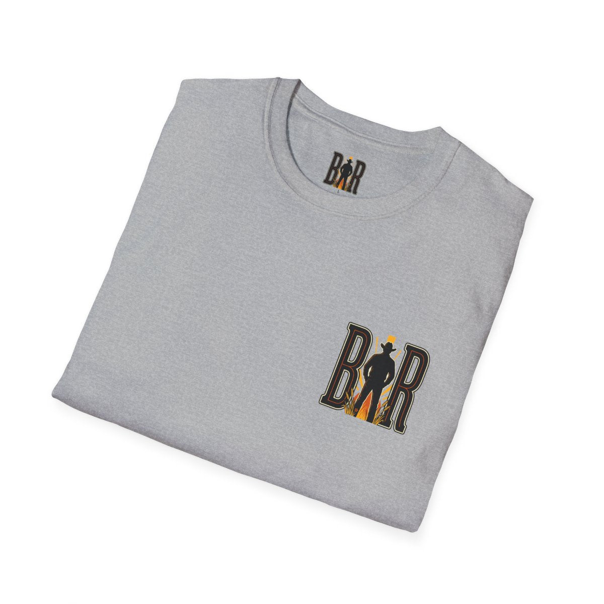 Farm Shirt — "I'm Outstanding in My Field" Graphic Tee in Sport Grey