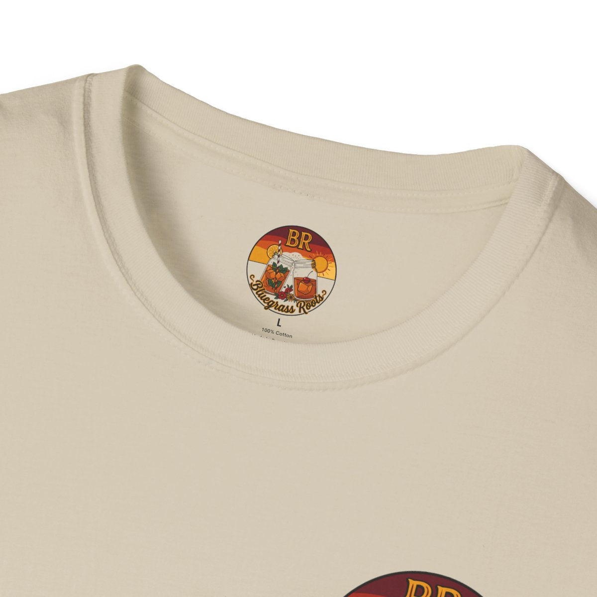 Hallelujah Shirt — "Hallelujah and Hot Damn" Graphic Tee in Sand