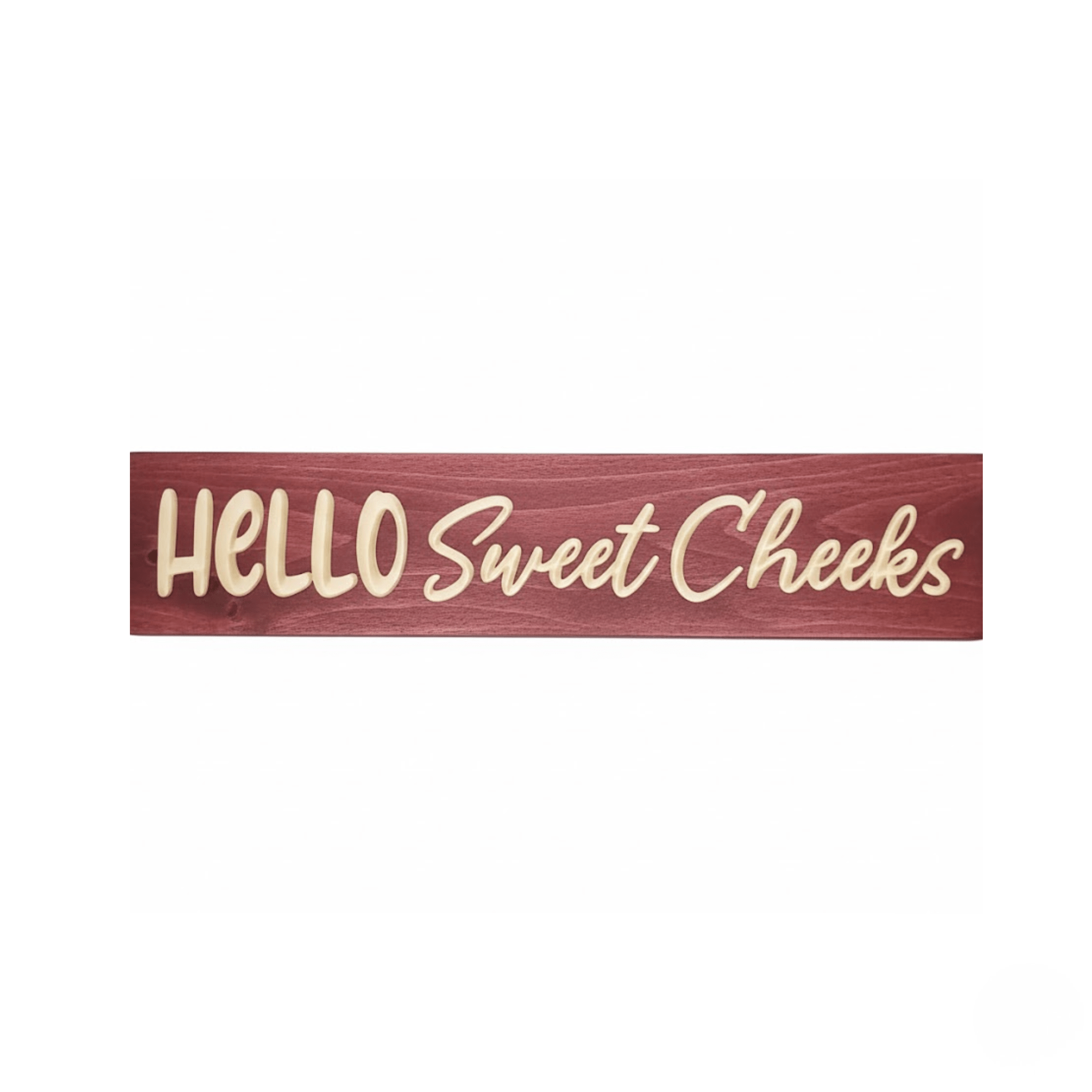 bathroom-wall-decor-ideas-hello-sweet-cheeks- - hello sweet cheeks funny bathroom w by Bluegrass Gifts