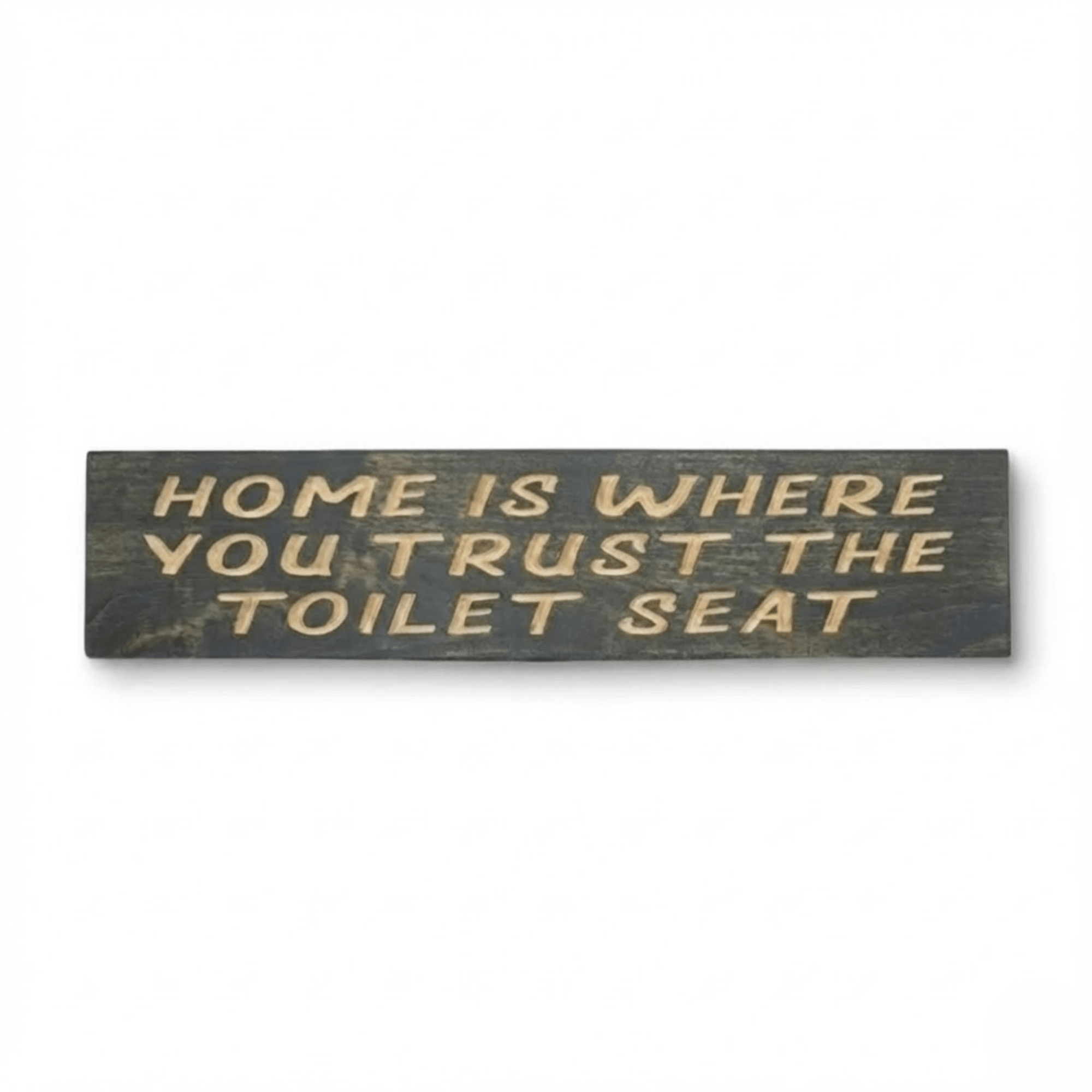 bluegrass-gifts-wooden-sign-available-colors- - home is where you trust wood sign by Bluegrass Gifts