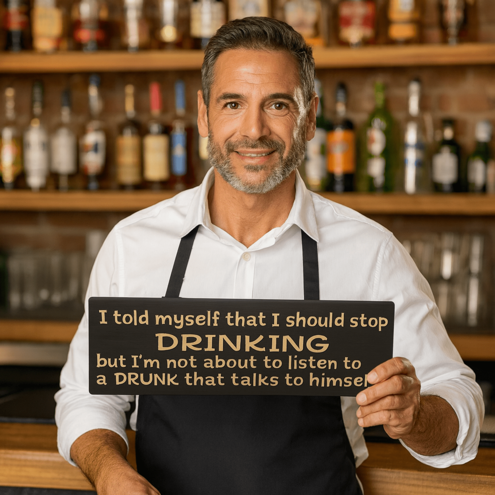 funny-drinking-sign-wood-front - i should stop drinking funny wood sign by Bluegrass Gifts, handmade in Kentucky