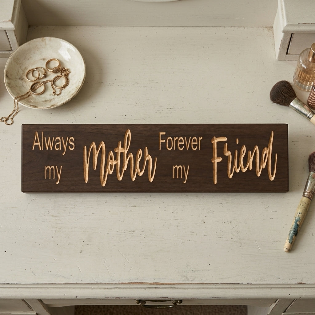 Mother Daughter Sign — Always My Mother, Forever My Friend