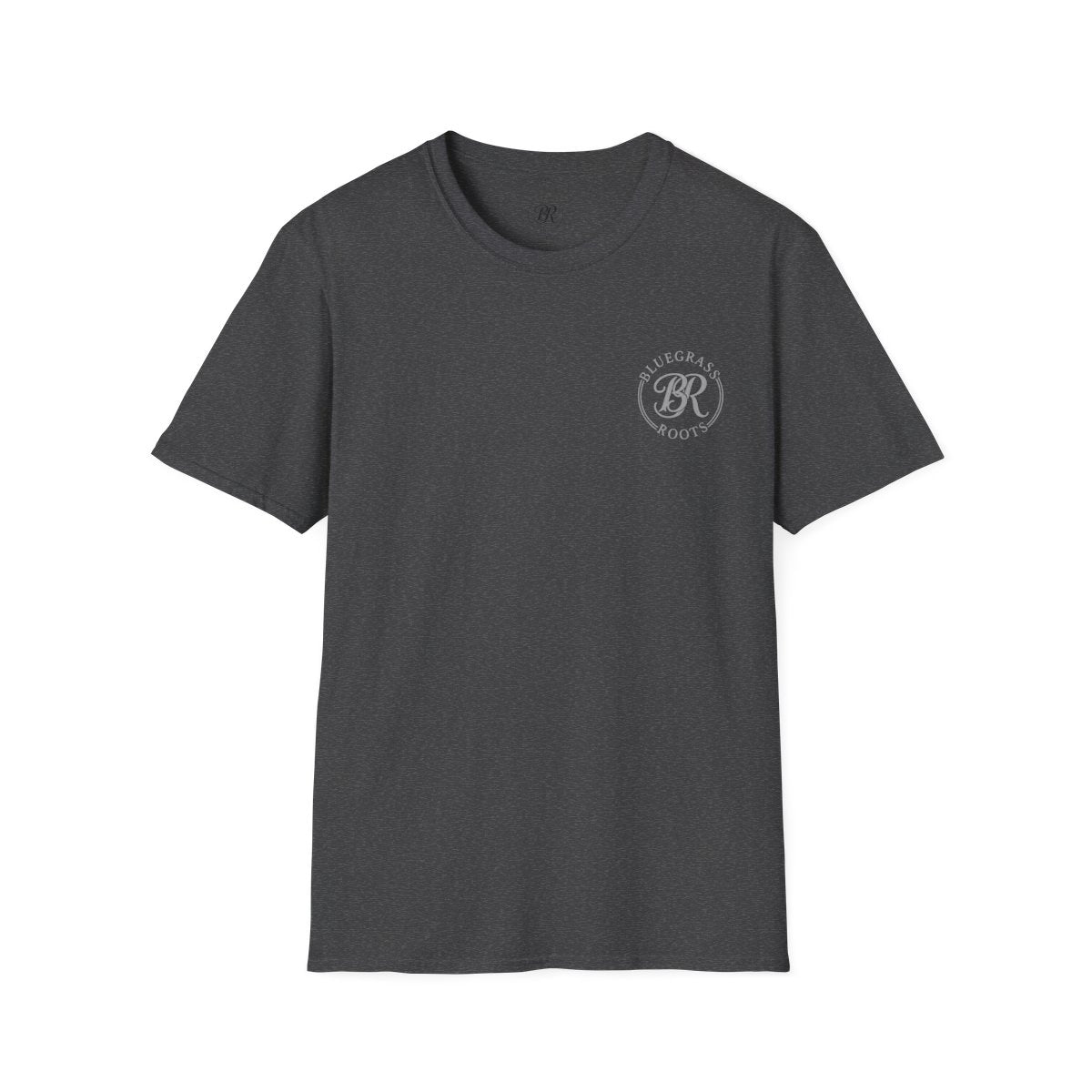 Punchy Shirt — "I Herd That!" Glam Goat Western Boho Tee in Dark Heather