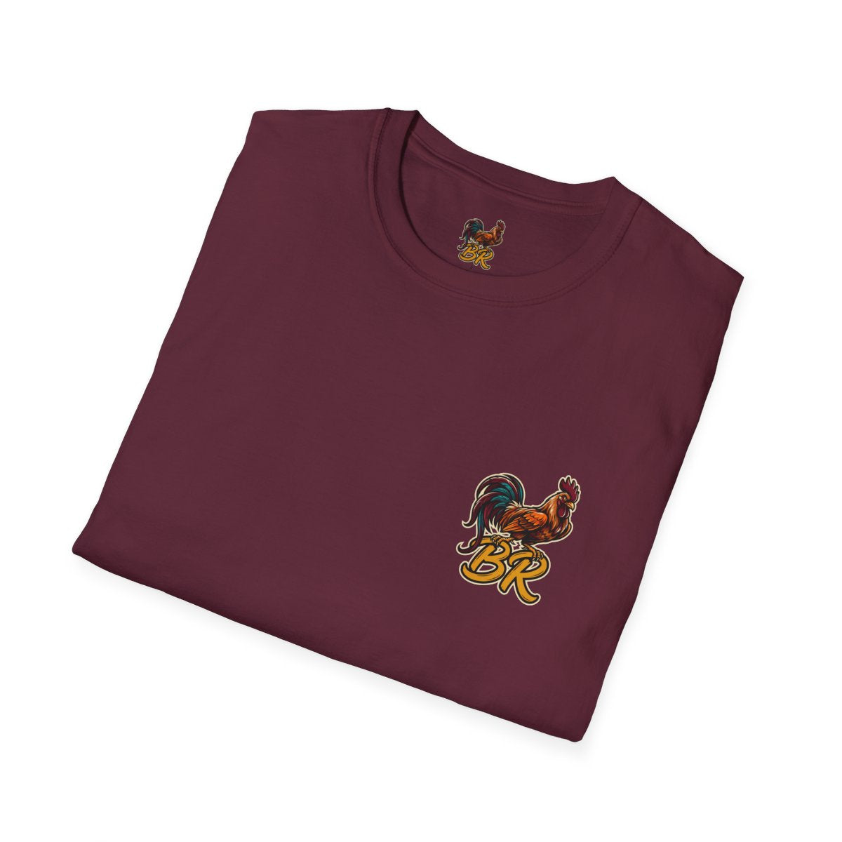 Rooster Shirt — "Cluck Around and Find Out" Graphic Tee in Maroon