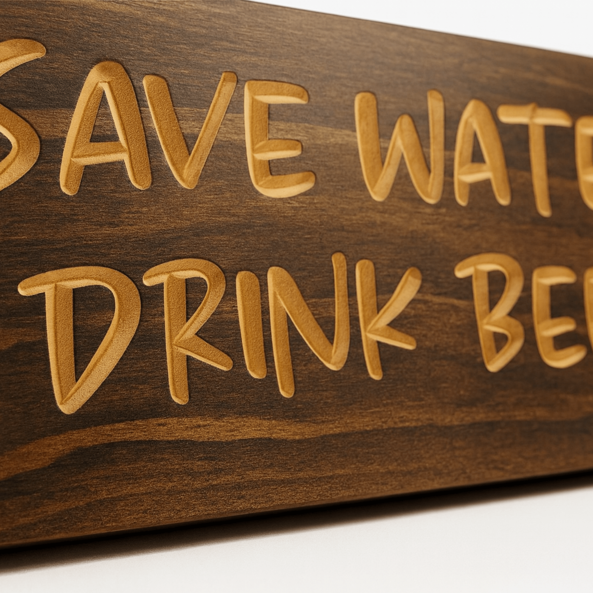bluegrass-gifts-wooden-sign-sizes-small-mediu - save water drink beer wooden sign w by Bluegrass Gifts