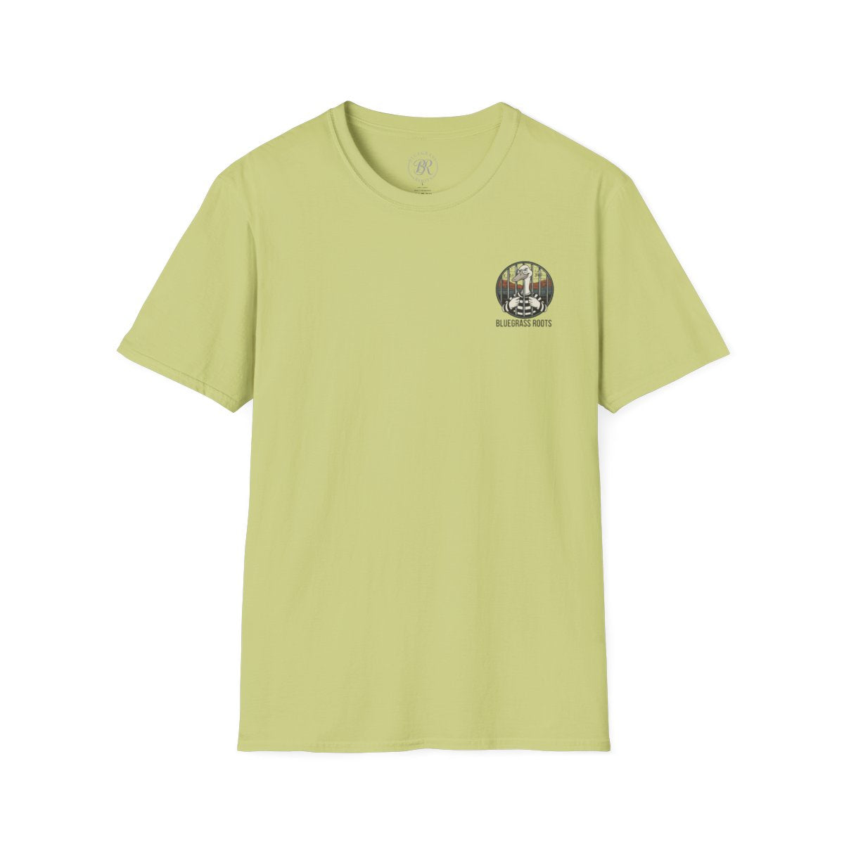 Silly Goose Shirt — "Got Too Dang Silly" Graphic Tee in Pistachio