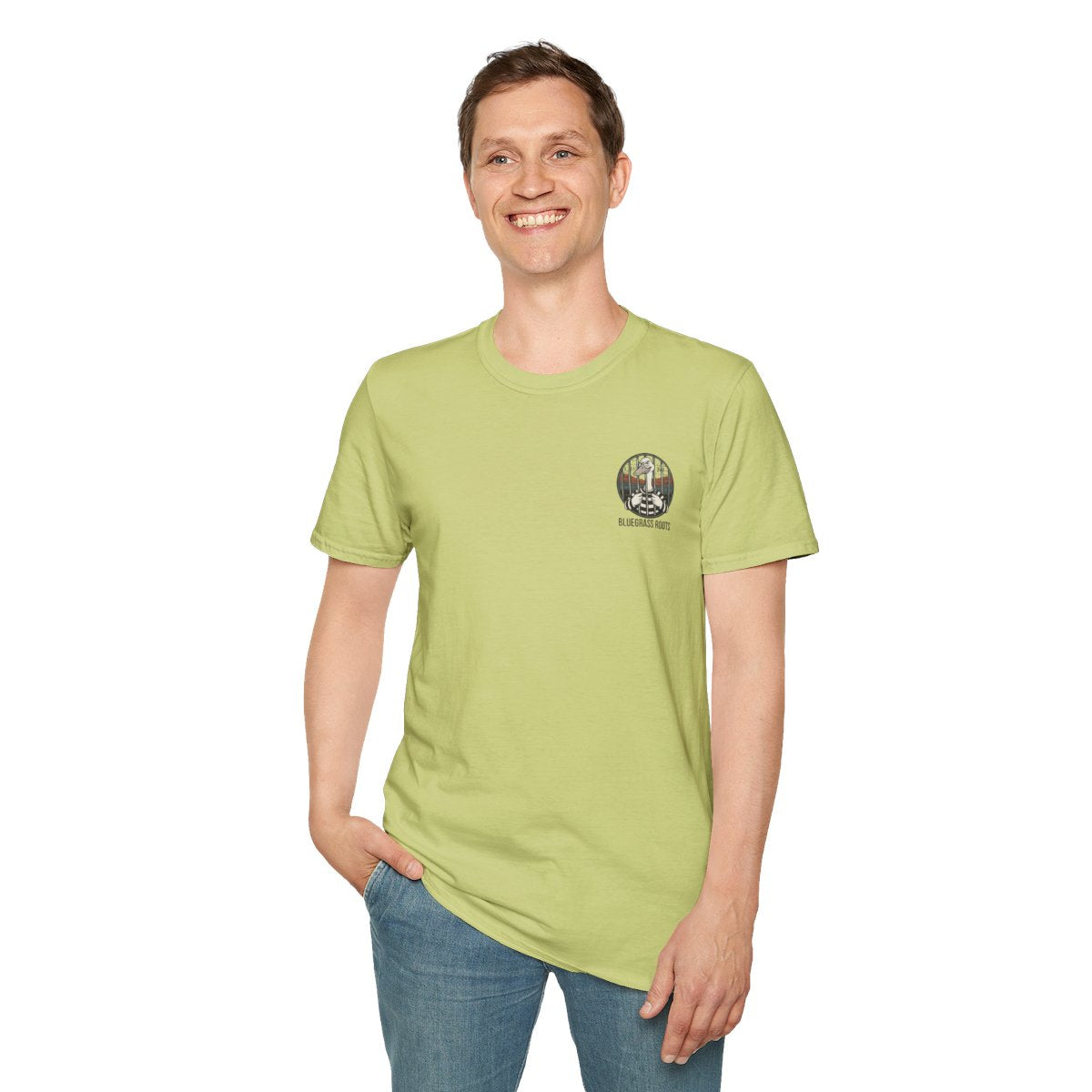 Silly Goose Shirt — "Got Too Dang Silly" Graphic Tee in Pistachio