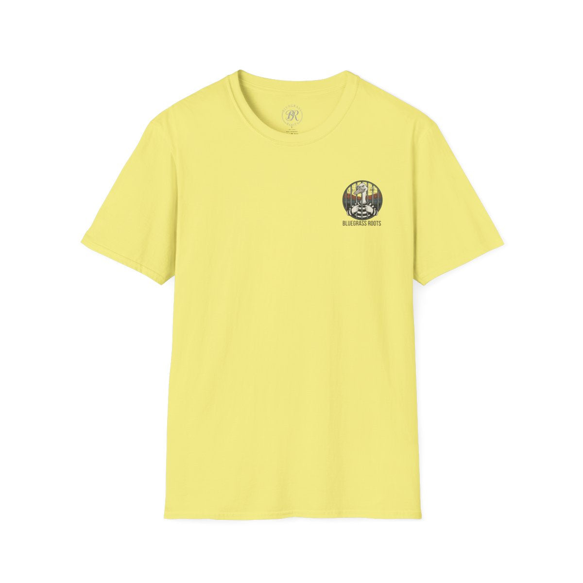 Silly Goose Shirt — "Got Too Dang Silly" Graphic Tee in Cornsilk