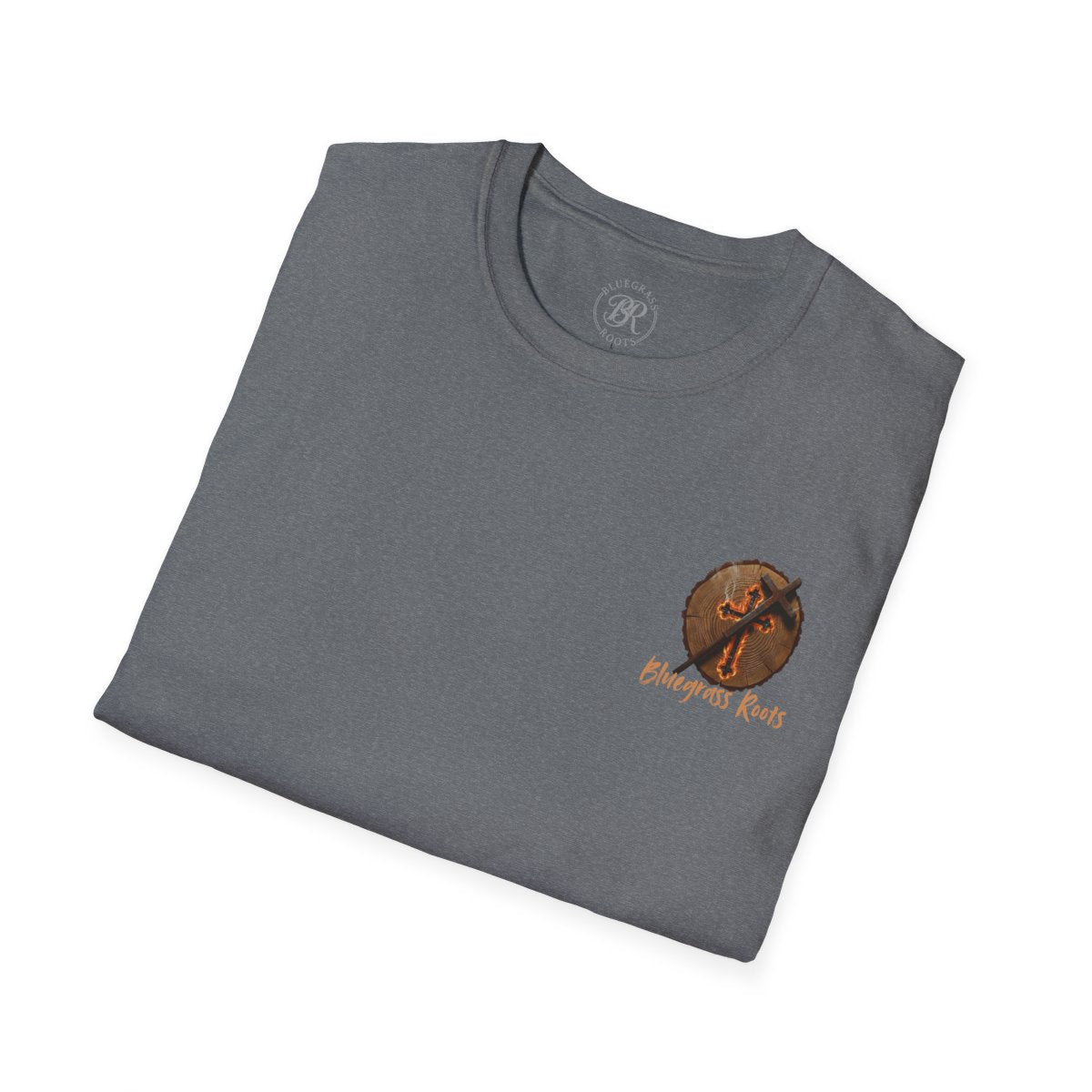 Under New Management Shirt — Faith-Based Heritage Tee in Graphite Heather