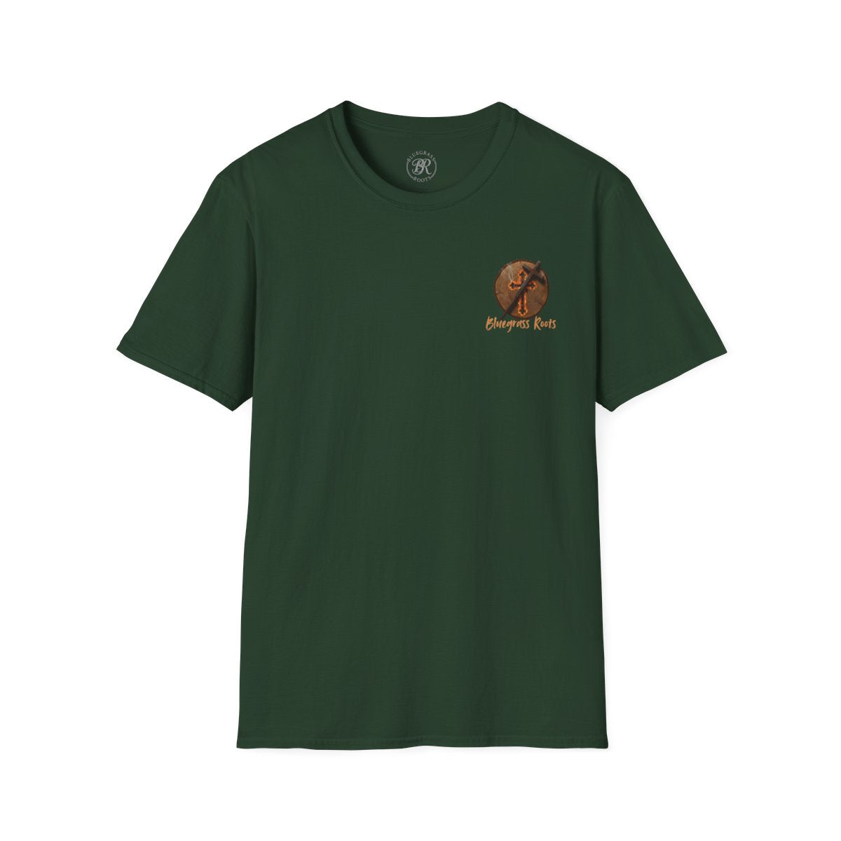 Under New Management Shirt — Faith-Based Heritage Tee in Forest Green