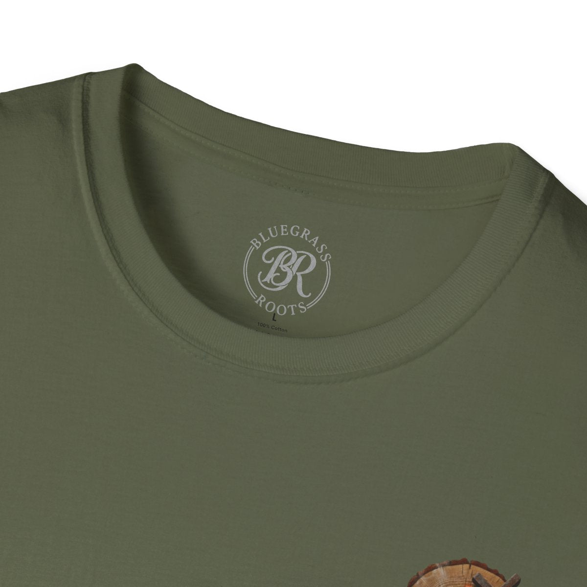 Under New Management Shirt — Faith-Based Heritage Tee in Military Green