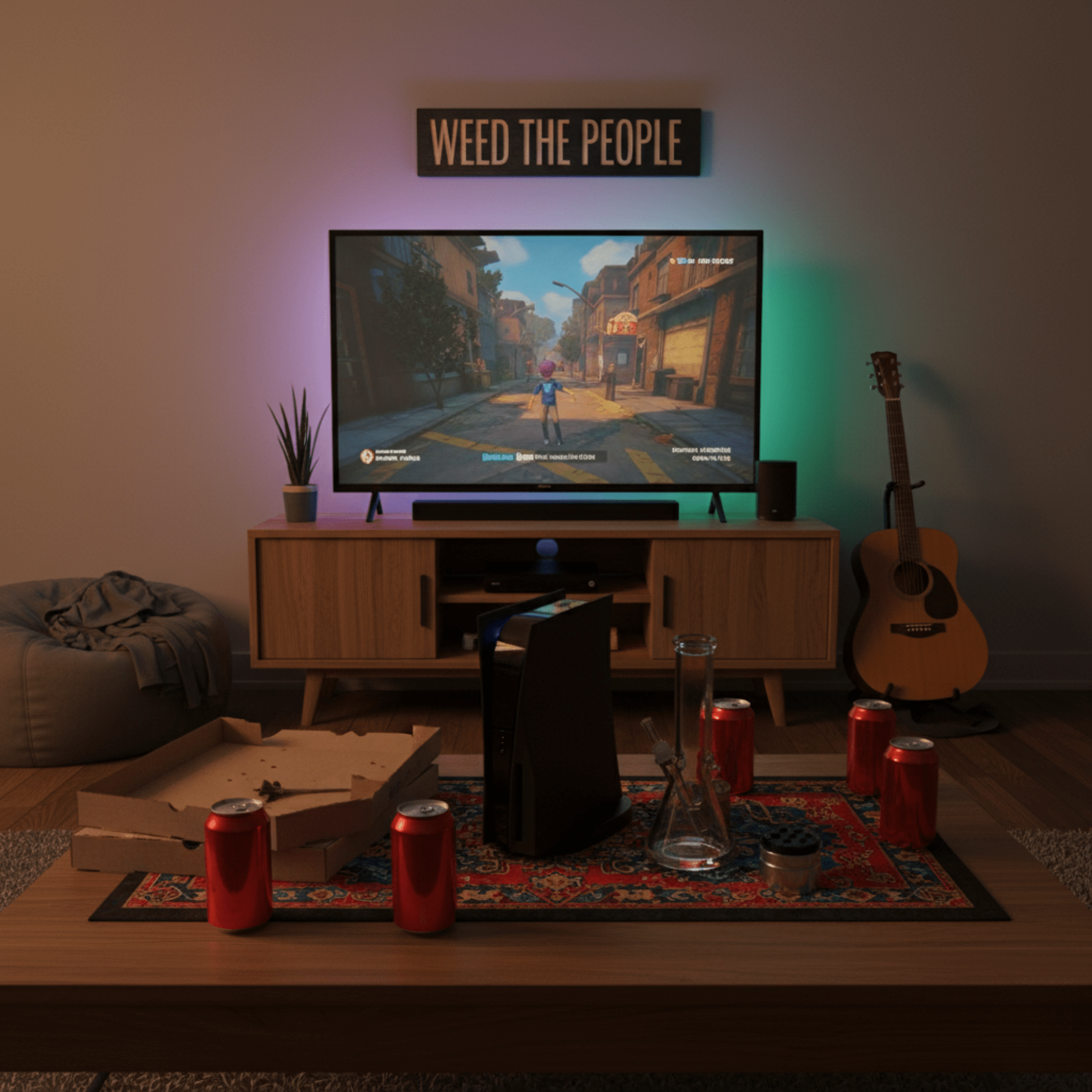 weed-the-people-sign-20s-apartment-gaming-wee - weed the people wood sign wood sign by Bluegrass Gifts