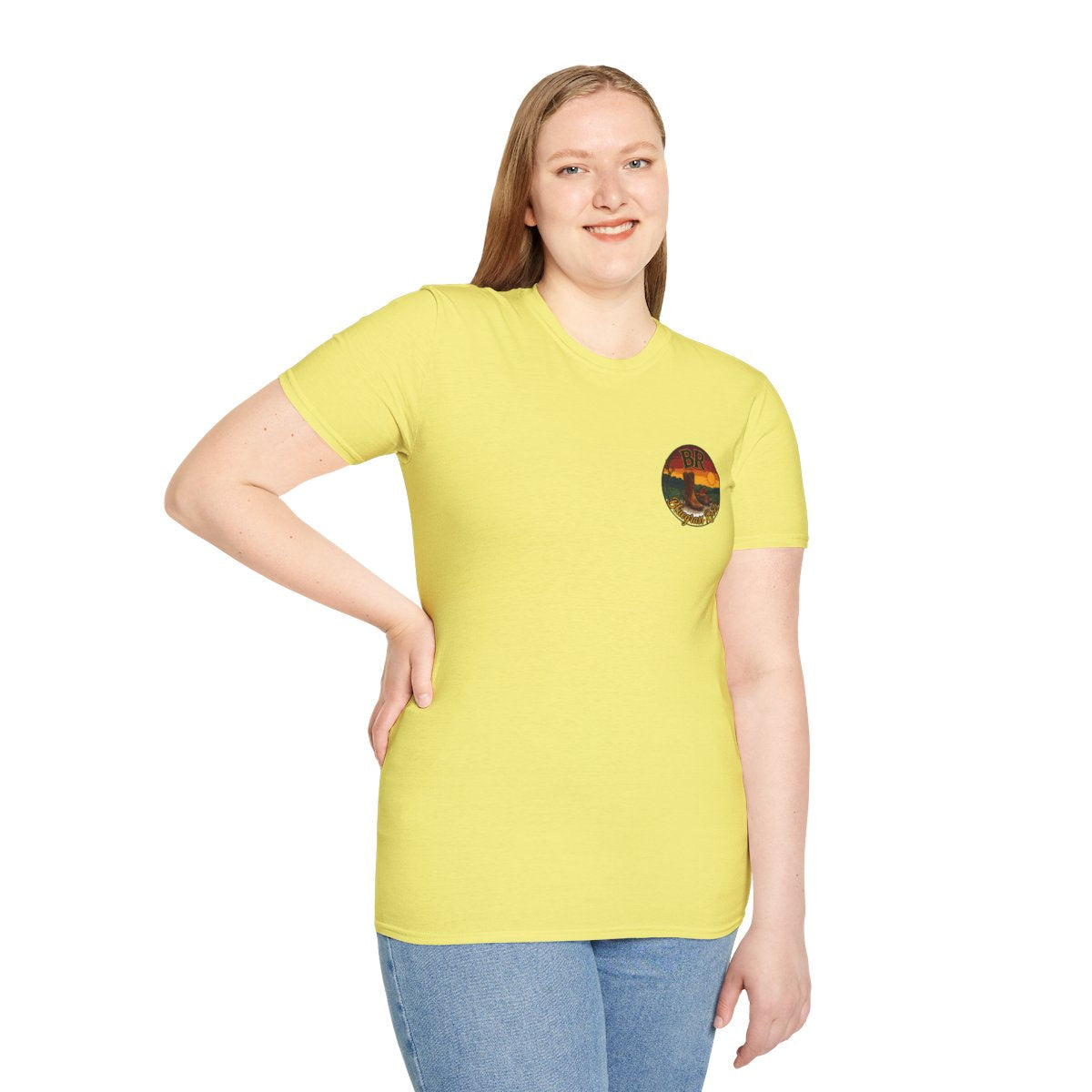 Y'all Shirt — Bluegrass Roots "Amen, Y'all" Graphic Tee in Cornsilk