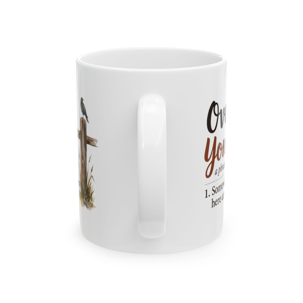 Country Coffee Mug — "Over Yonder" Funny Southern Definition Mug