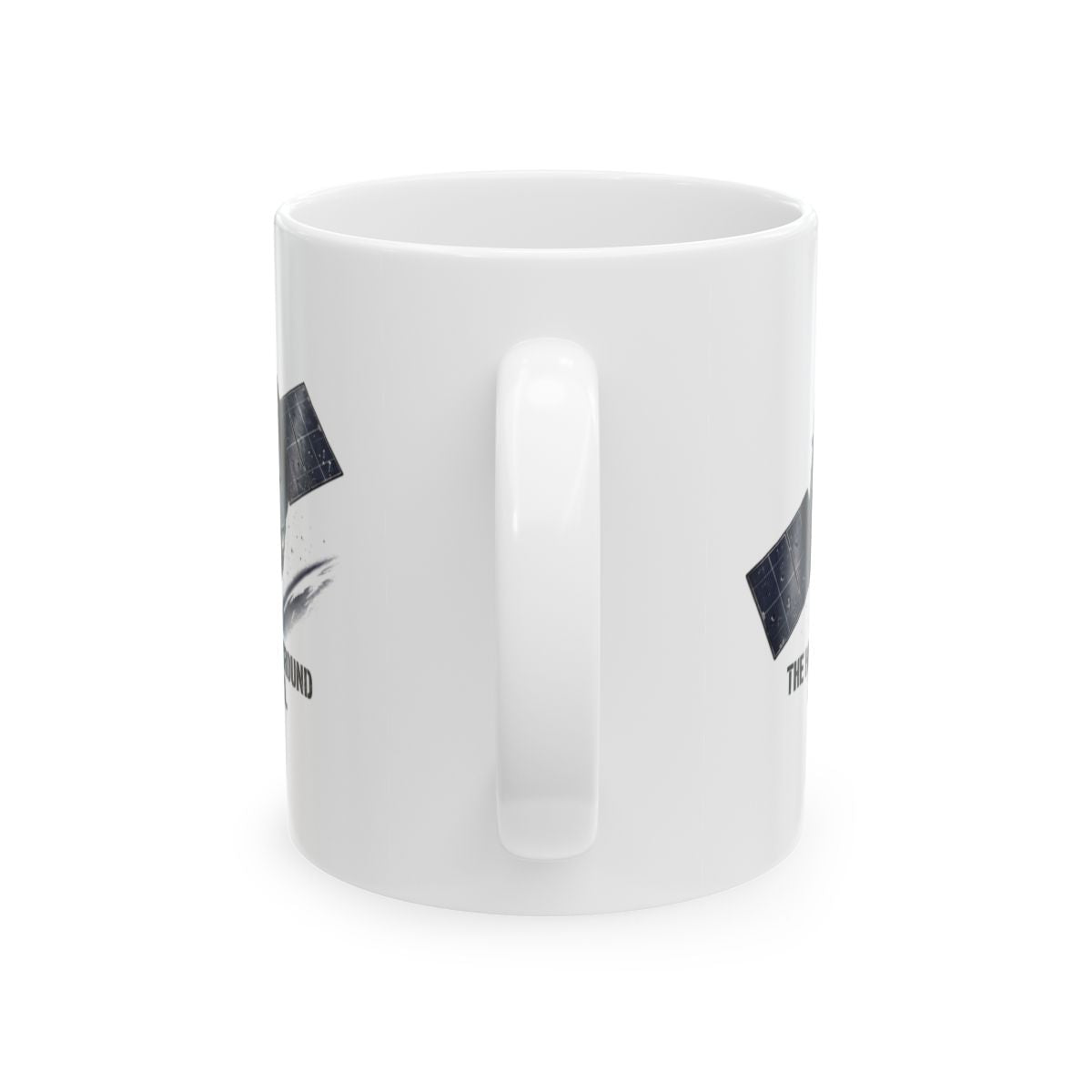 Space Force Mug — "The Highest Ground There Is" Satellite Mug