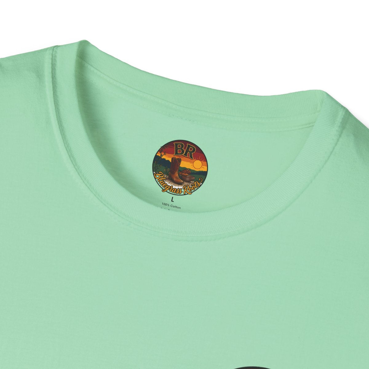 Y'all Shirt — Bluegrass Roots "Amen, Y'all" Graphic Tee in Mint Green