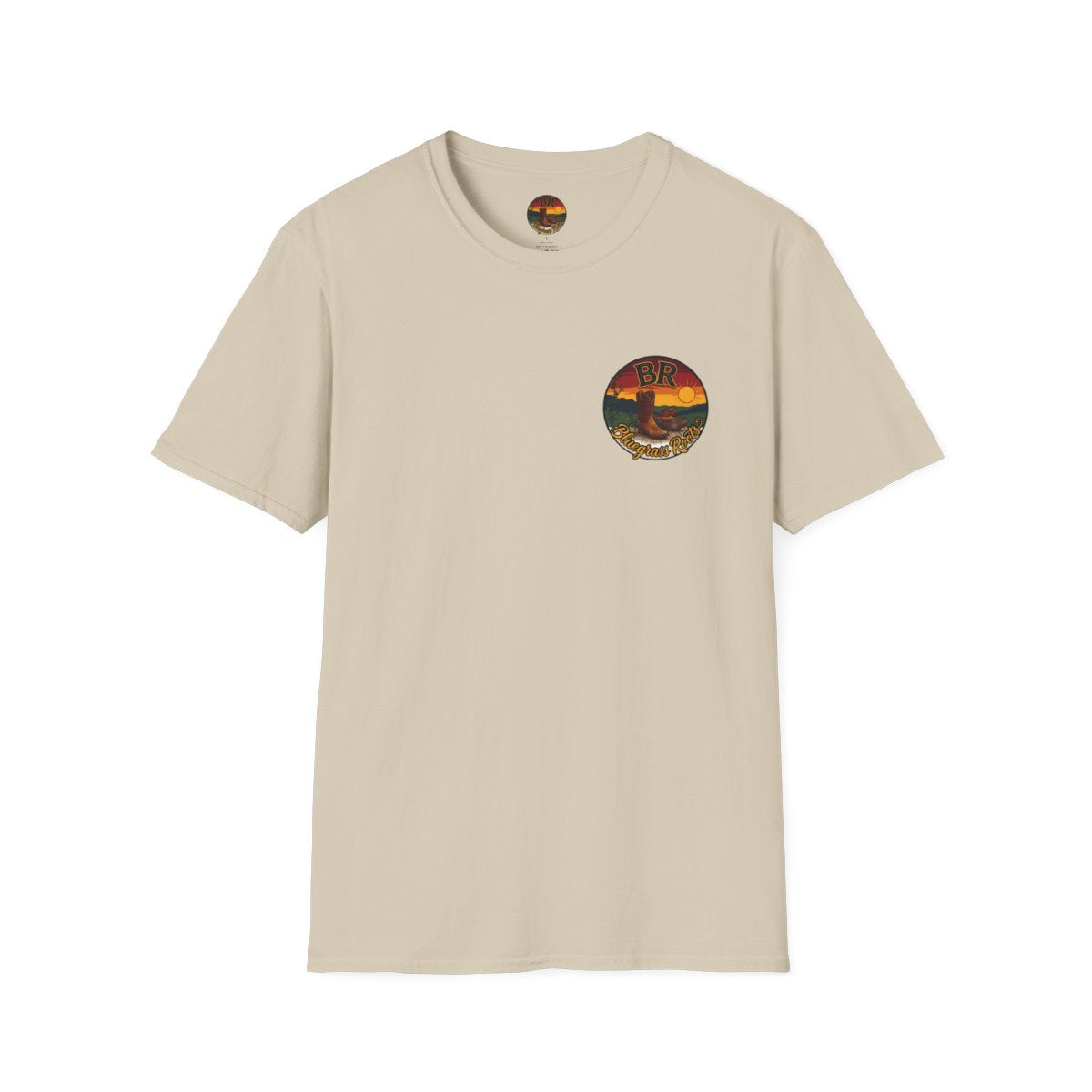 Y'all Shirt — Bluegrass Roots "Amen, Y'all" Graphic Tee in Sand