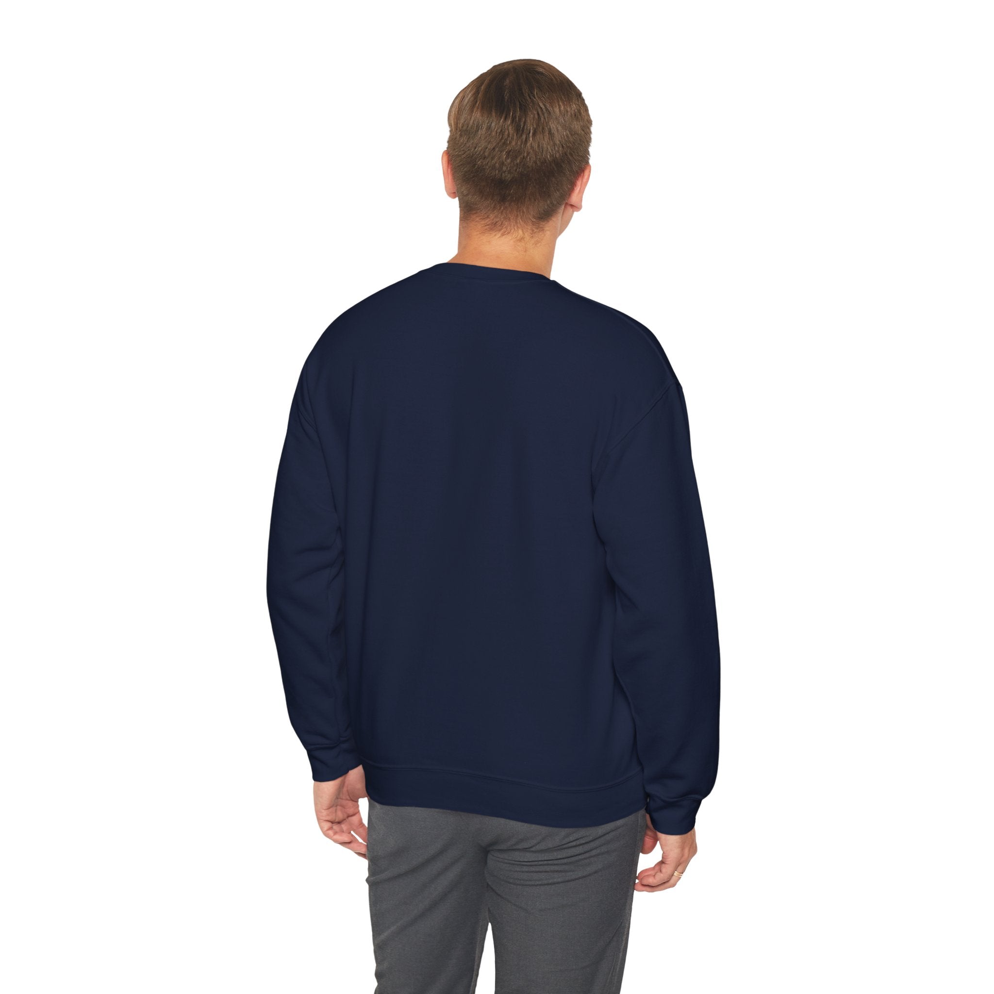 Yards Full, Human Crewneck Sweatshirt - crewneck sweatshirt size chart measurements by Bluegrass Gifts