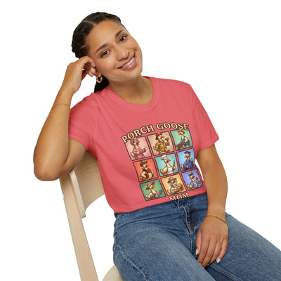 Porch Goose Mom funny goose shirt