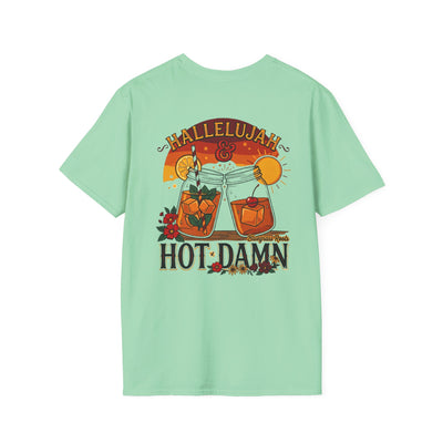 Bluegrass Roots | "Hallelujah and Hot Damn" Mason Jar Toast Graphic Tee